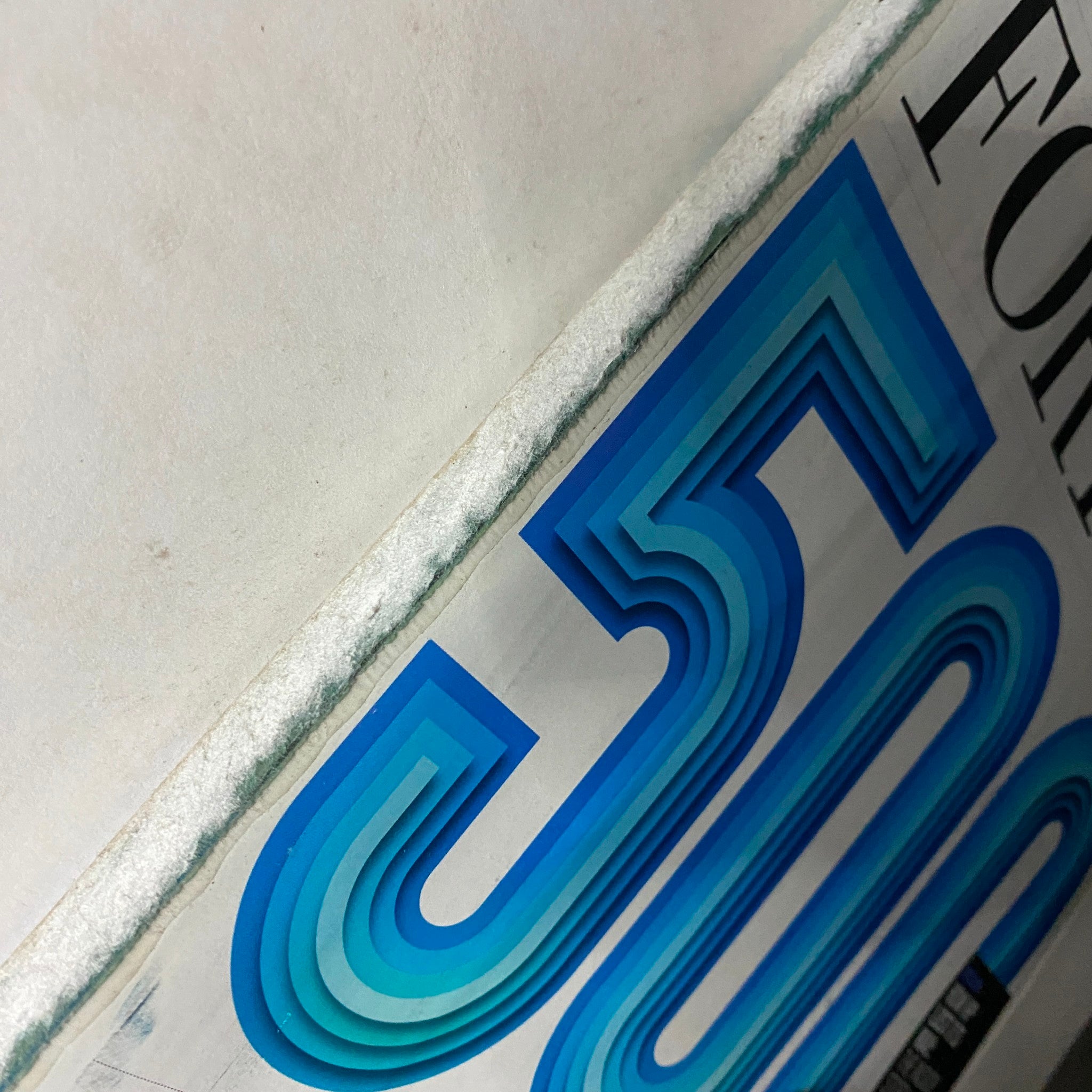 Spine view of Fortune Magazine May 21, 2012, emphasizing its vintage design and featuring the iconic Fortune 500 title in blue.