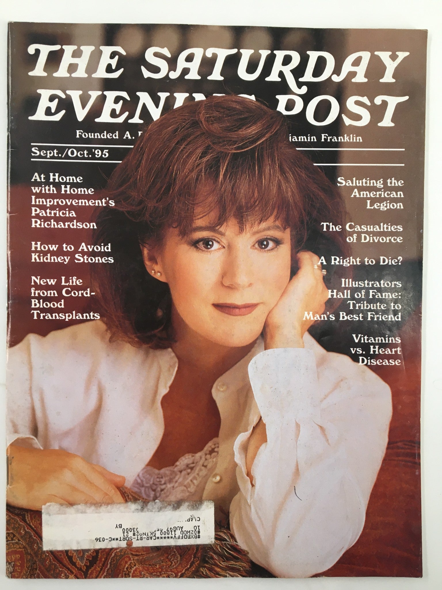 The Saturday Evening Post September 1995 Patricia Richardson Home Improvements