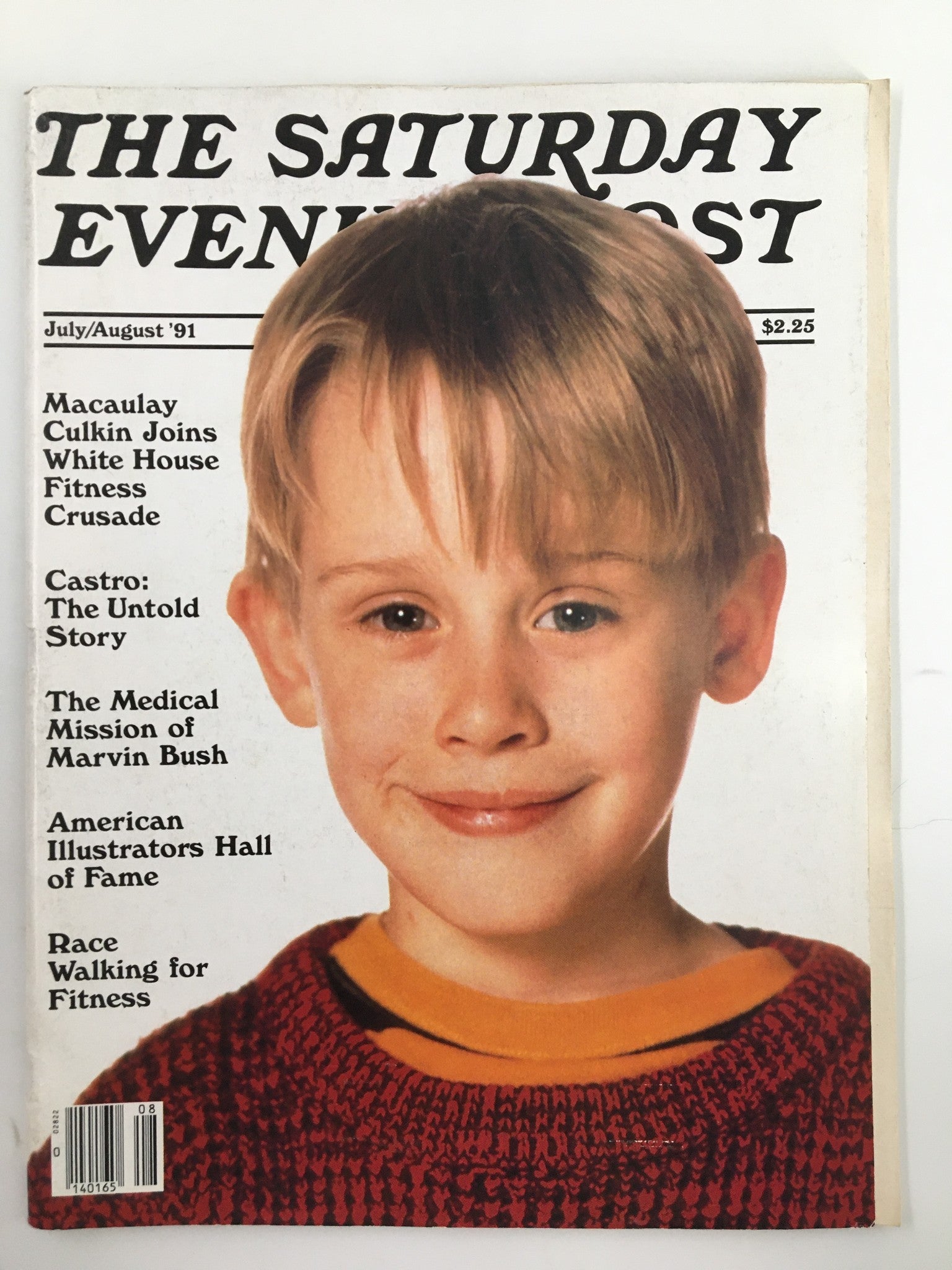 The Saturday Evening Post July 1991 Macaulay Culkin and Mission of Marvin Bush