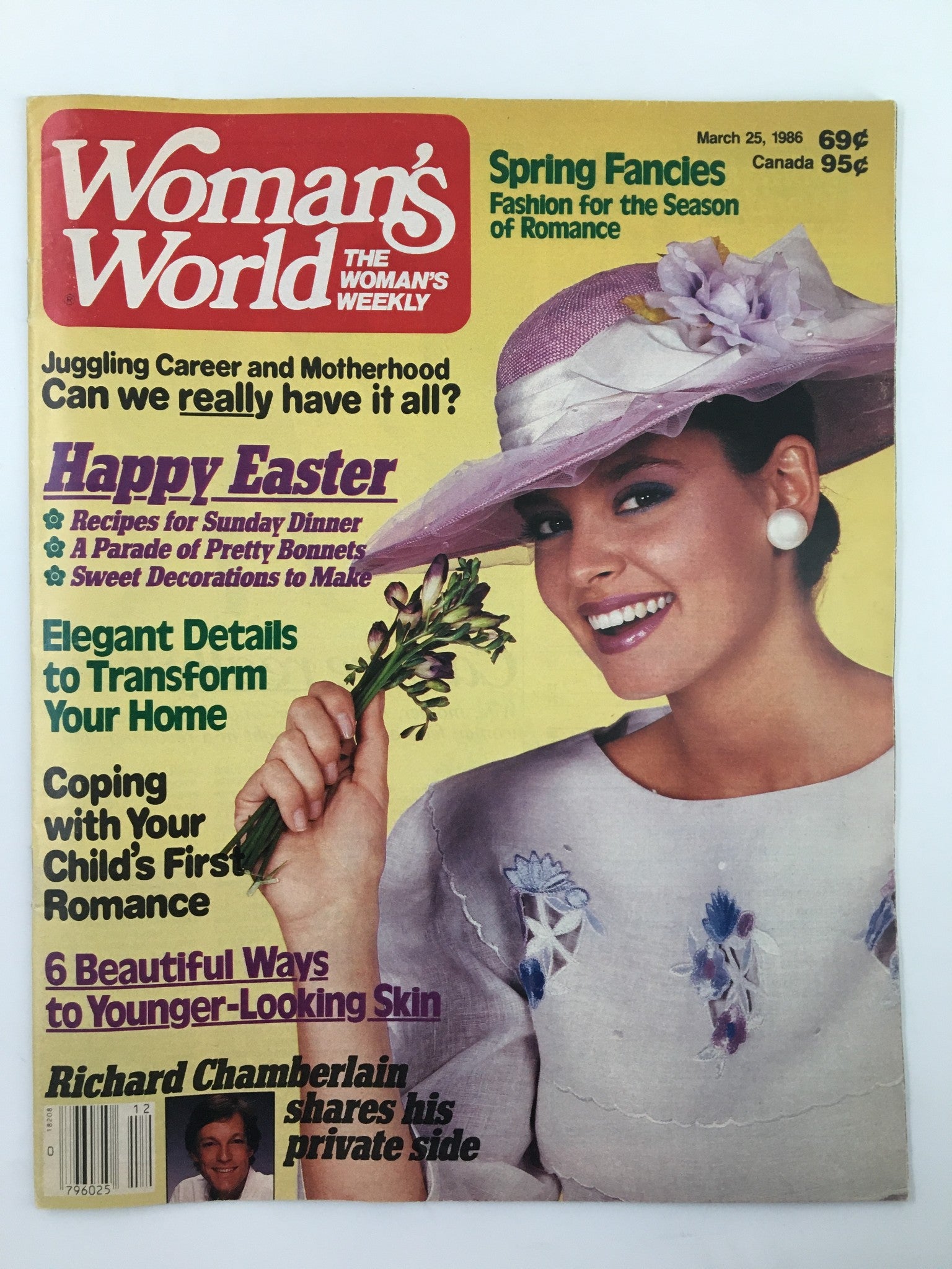 Woman's World Magazine March 25 1986 Spring Fancies Fashion No Label