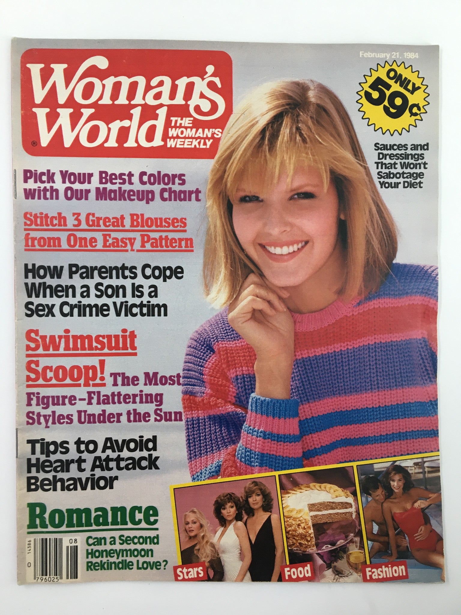 Woman's World Magazine February 21 1984 Second Honeymoon Rekindle Love No Label