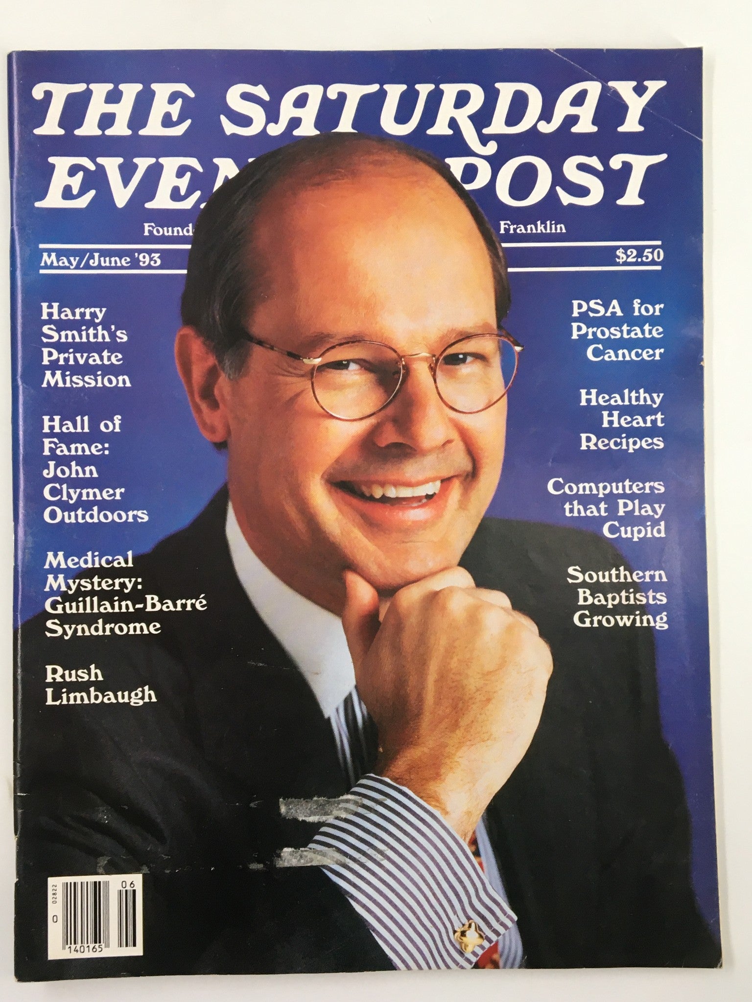 The Saturday Evening Post May 1993 Harry Smith and John Clymer Outdoors