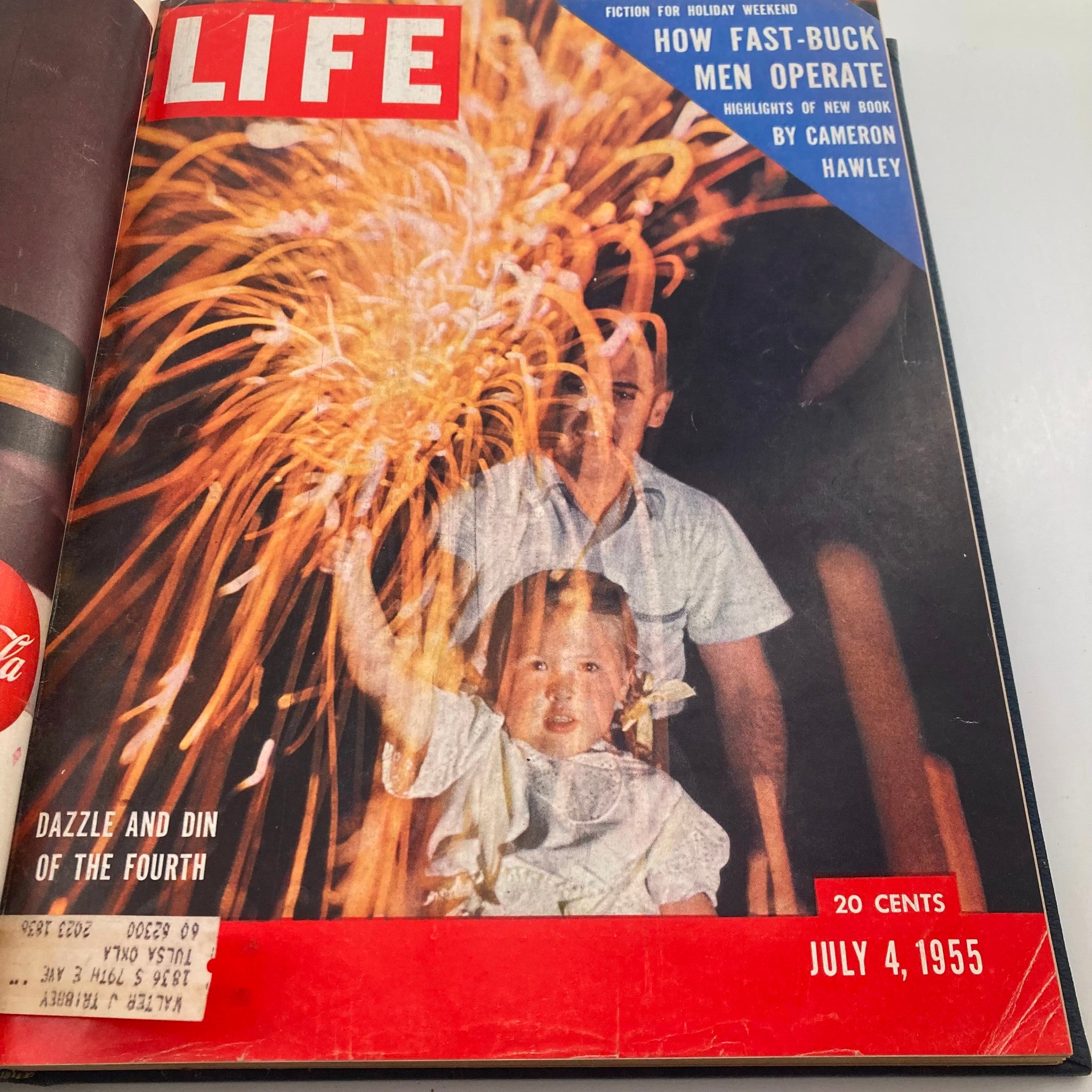 VTG 1955 Bound Life Magazine January, July - August Weekly Issue Ben Hogan