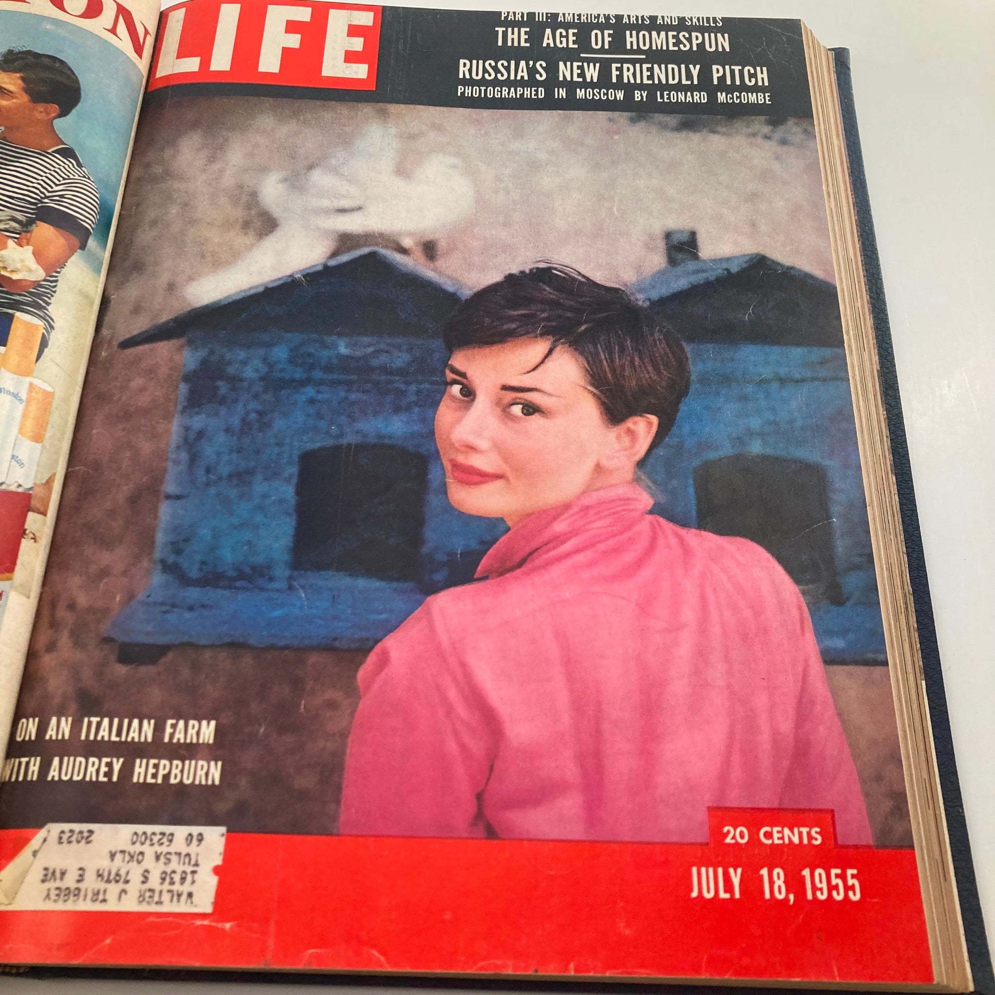 VTG 1955 Bound Life Magazine January, July - August Weekly Issue Ben Hogan