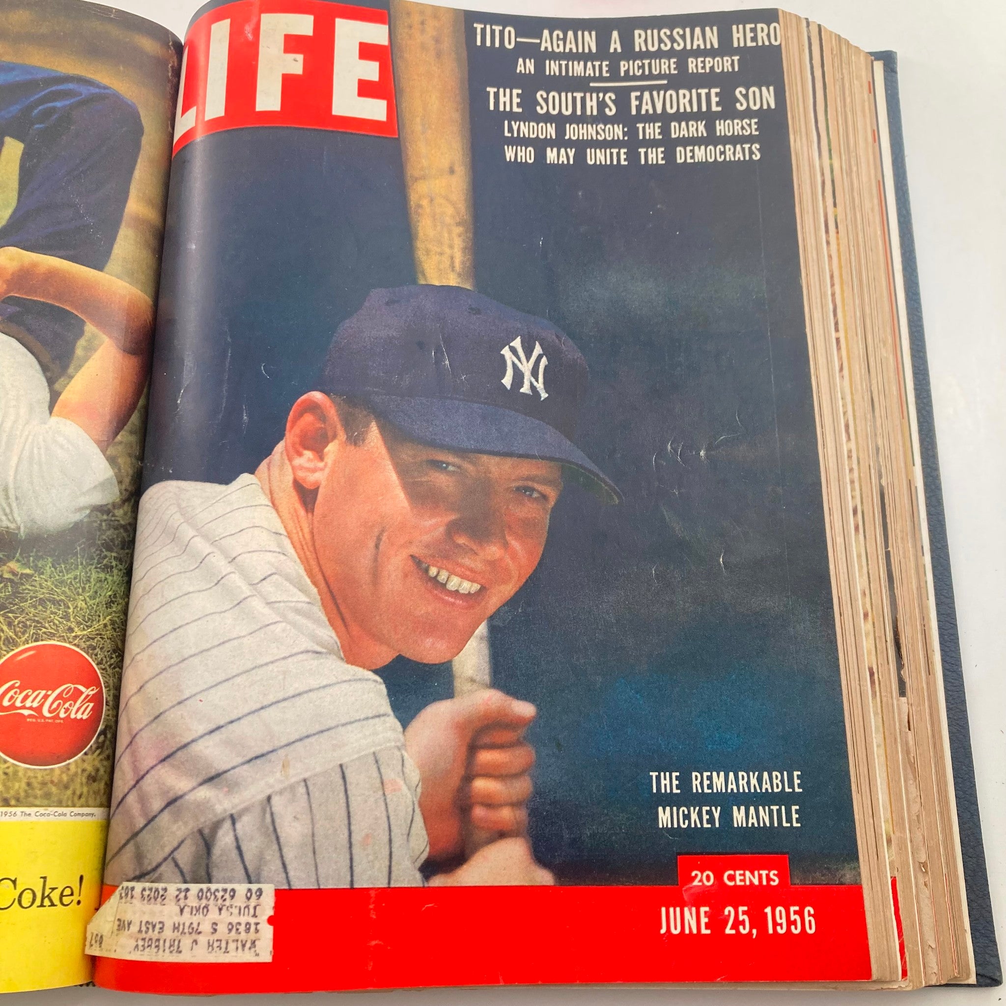 VTG 1956 Bound Life Magazine June - July Complete Weekly Issue