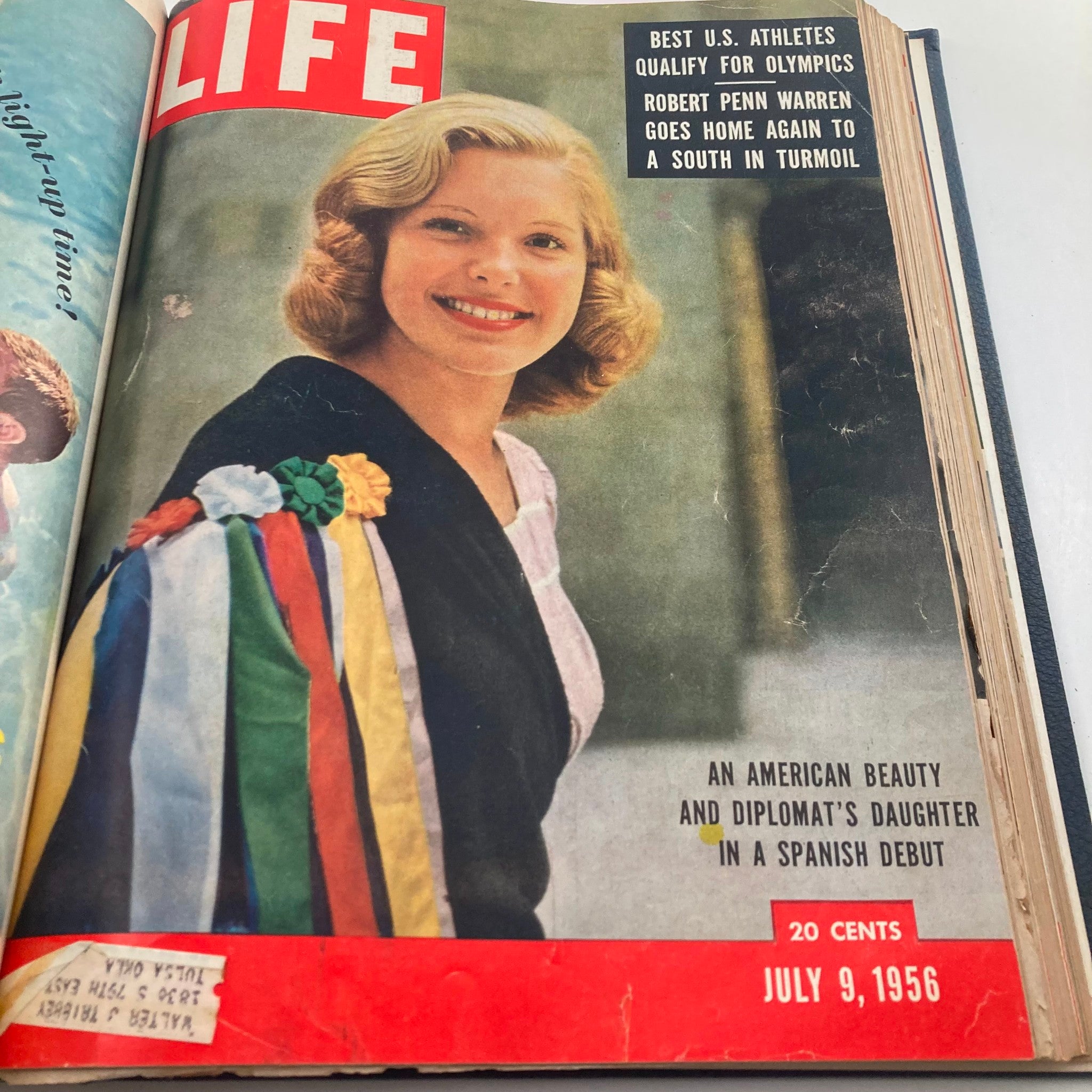 VTG 1956 Bound Life Magazine June - July Complete Weekly Issue