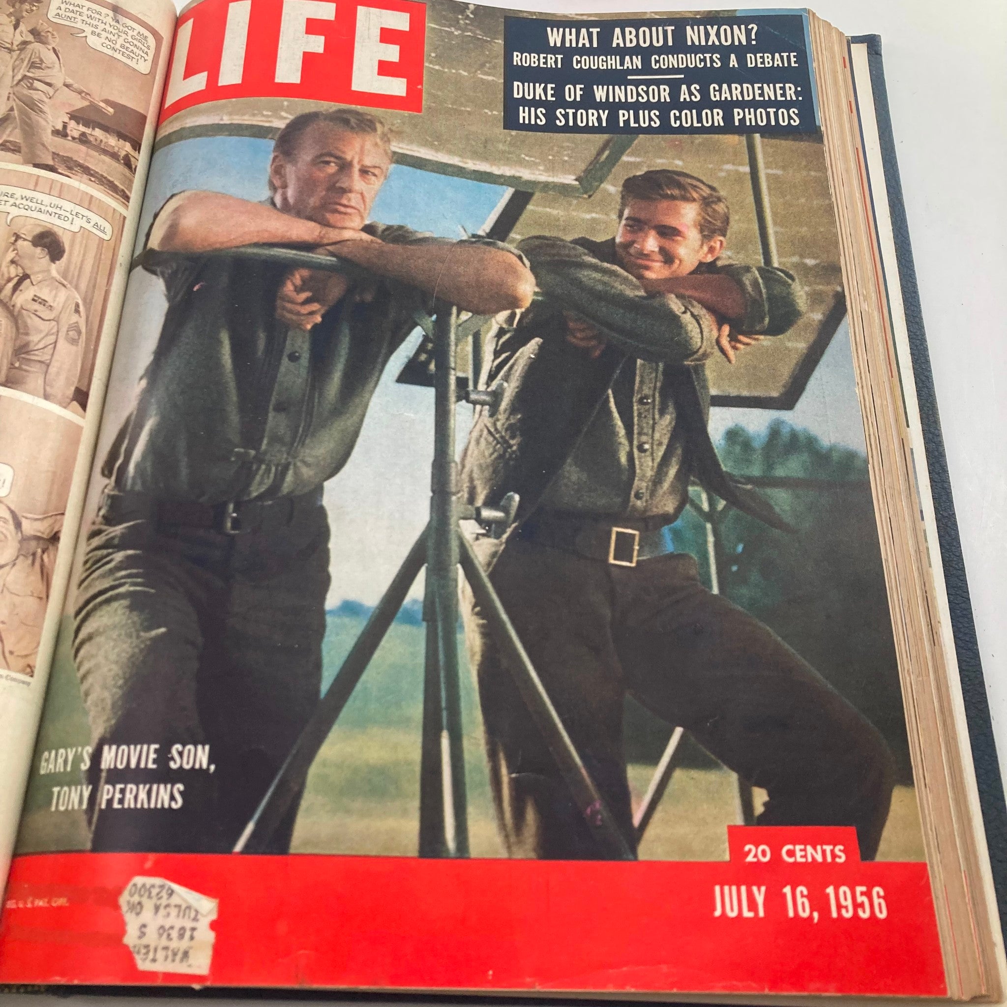 VTG 1956 Bound Life Magazine June - July Complete Weekly Issue