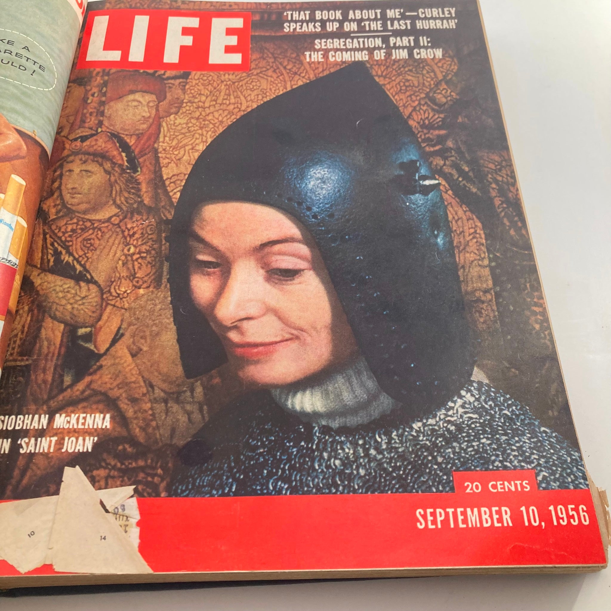 VTG 1956 Bound Life Magazine August - September & October Weekly Incomplete