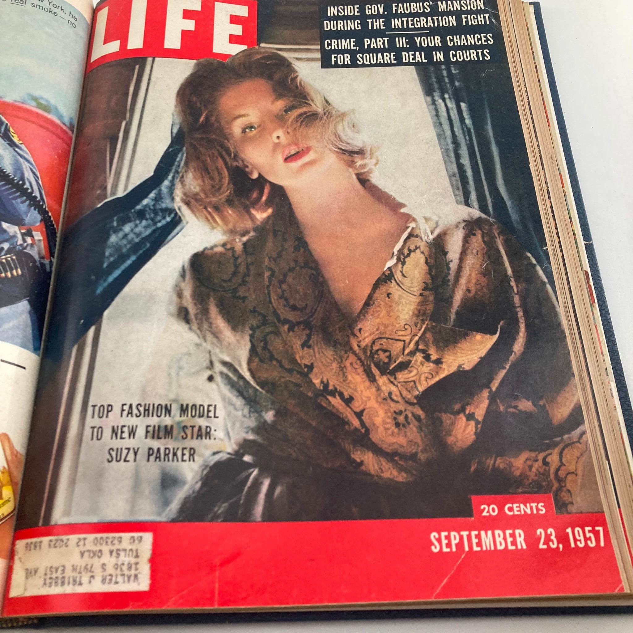 VTG 1957 Bound Life Magazine July - September & December Weekly Issue Incomplete