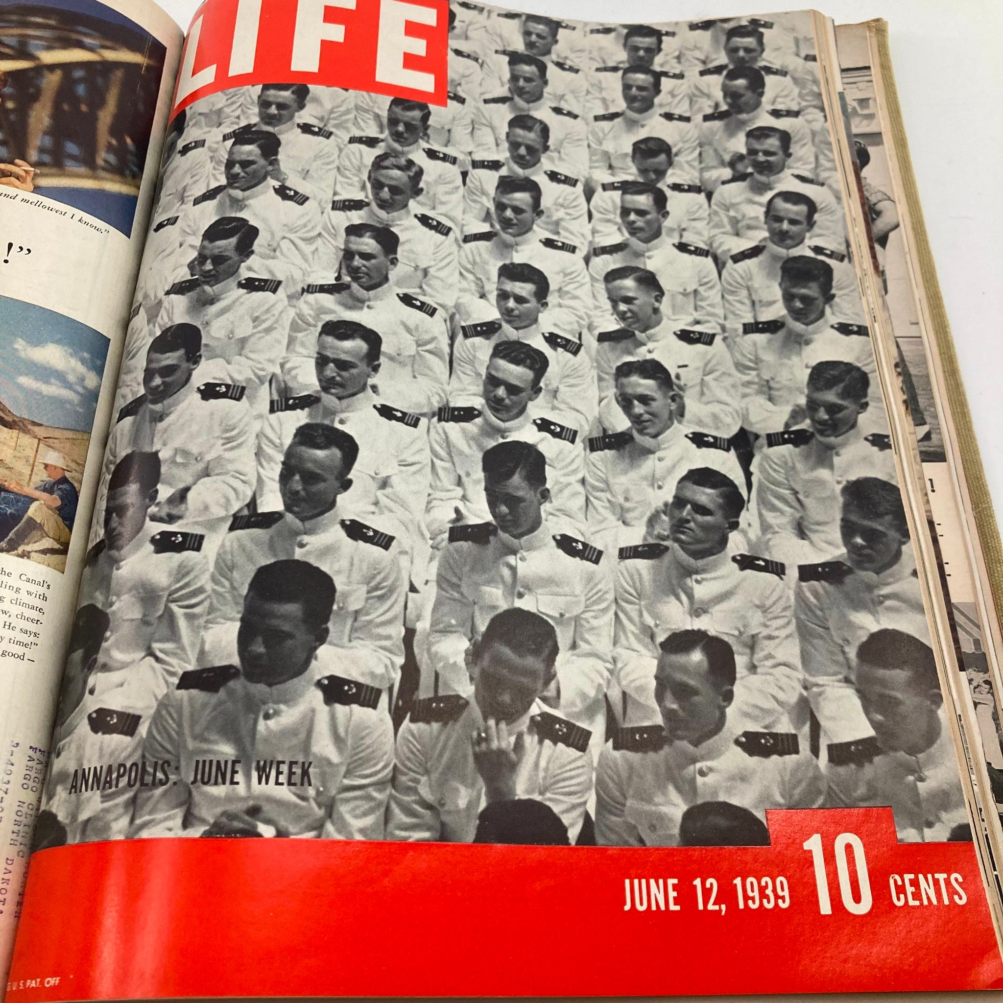 VTG 1939 Bound Life Magazine April - June Weekly Issue Joe DiMaggio