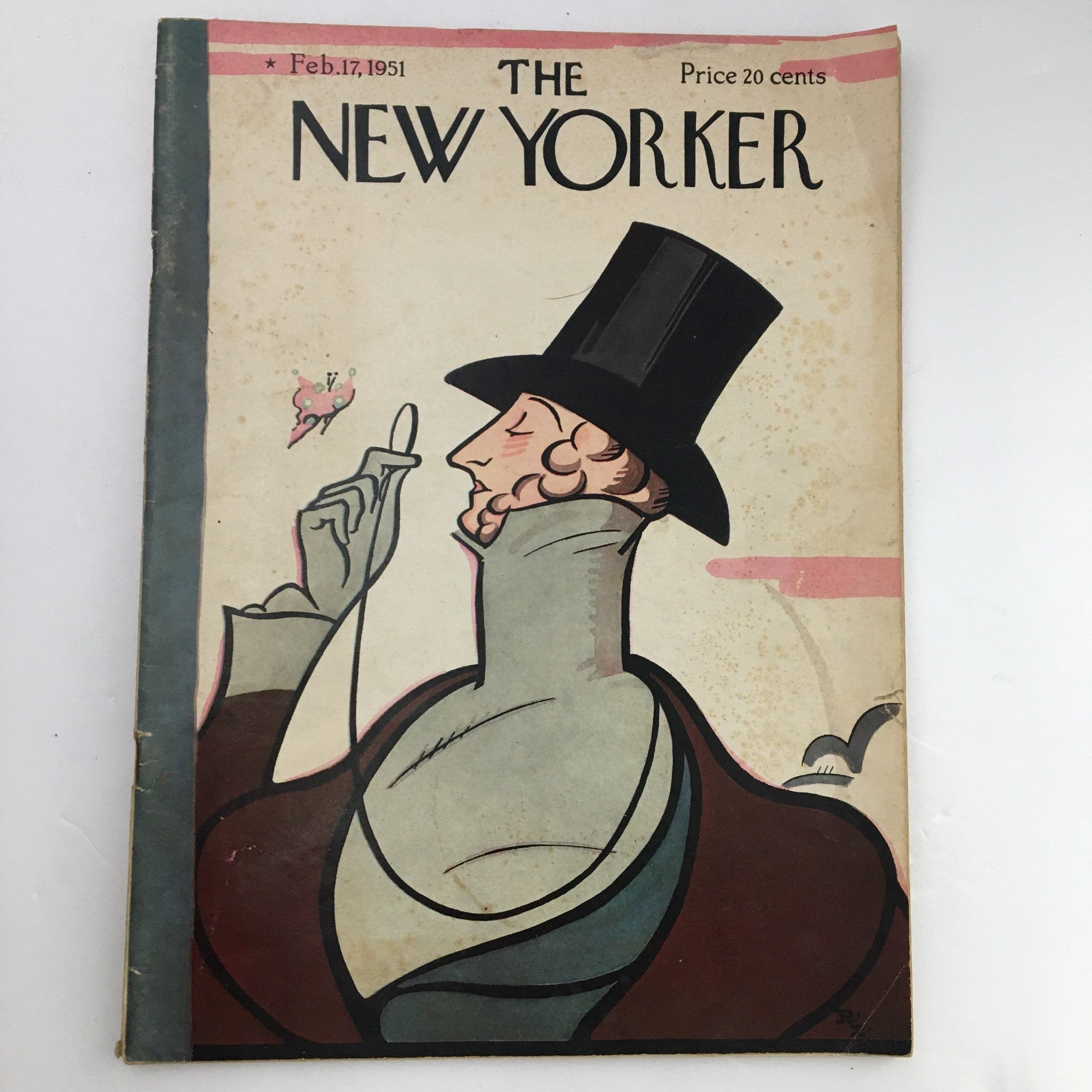 The New Yorker Magazine February 17 1951 Eustace Talley Theme Cover by Rea Irvin