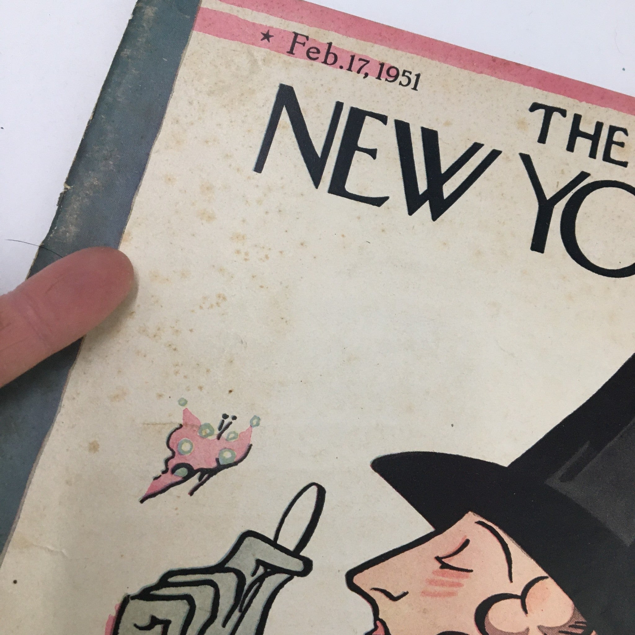 The New Yorker Magazine February 17 1951 Eustace Talley Theme Cover by Rea Irvin