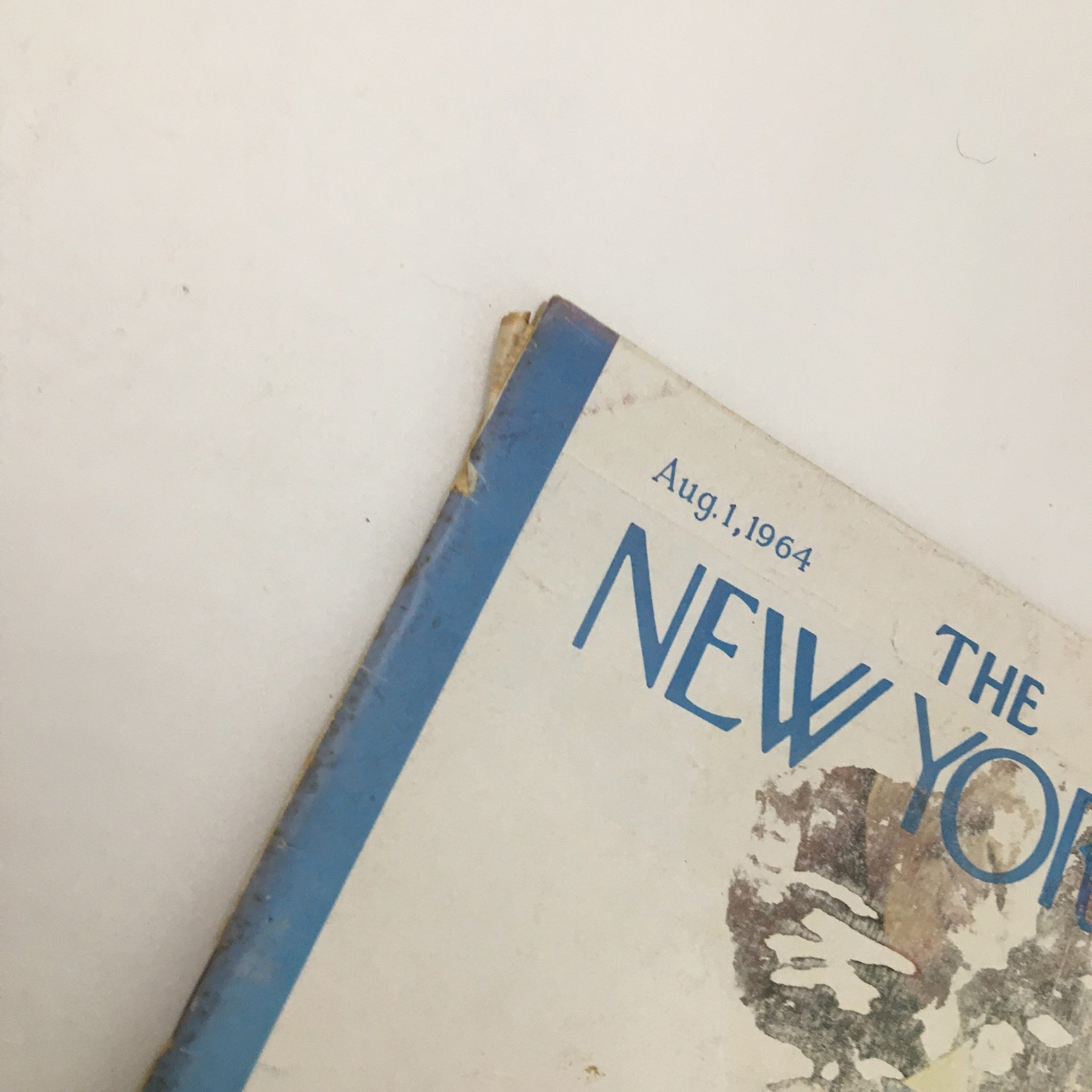 The New Yorker Magazine August 1 1964 Full Cover Theme by Frank Modell No Label