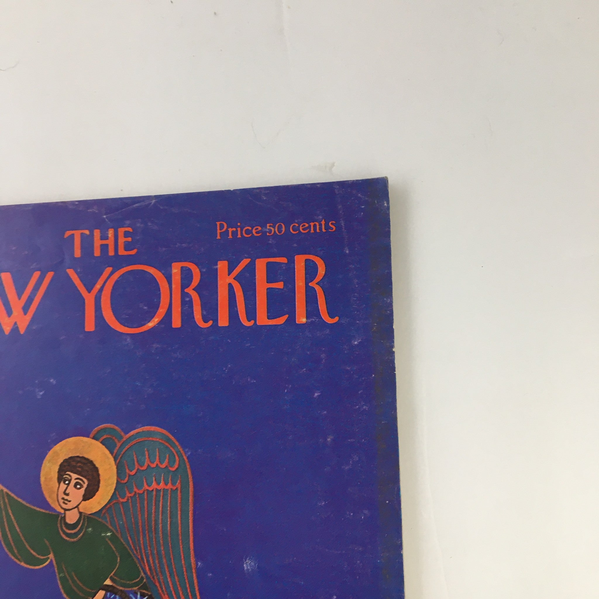 The New Yorker Magazine December 9 1972 Full Cover Theme by Charles E. Martin