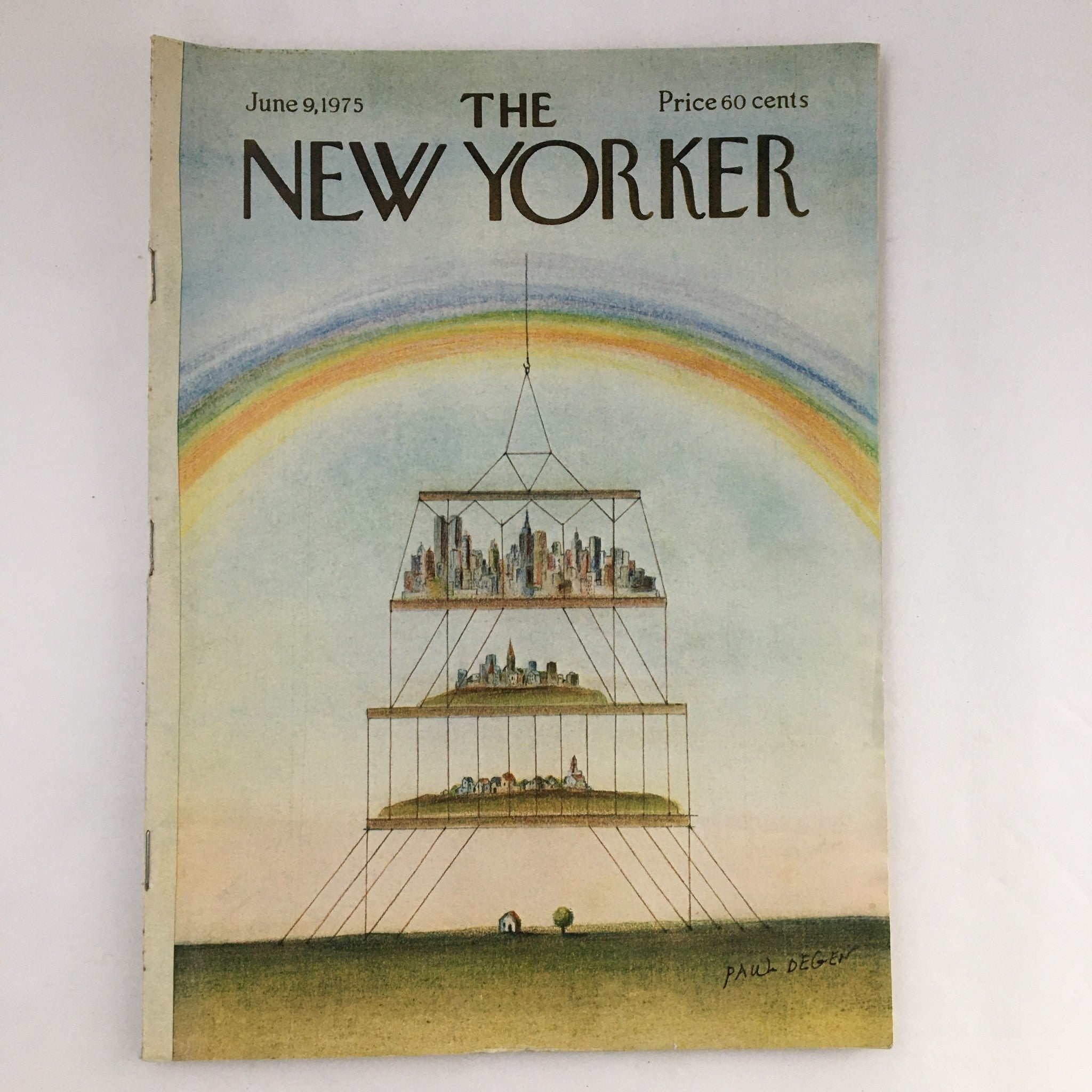 The New Yorker Magazine June 9 1975 The Dependencies by Paul Degen No Label