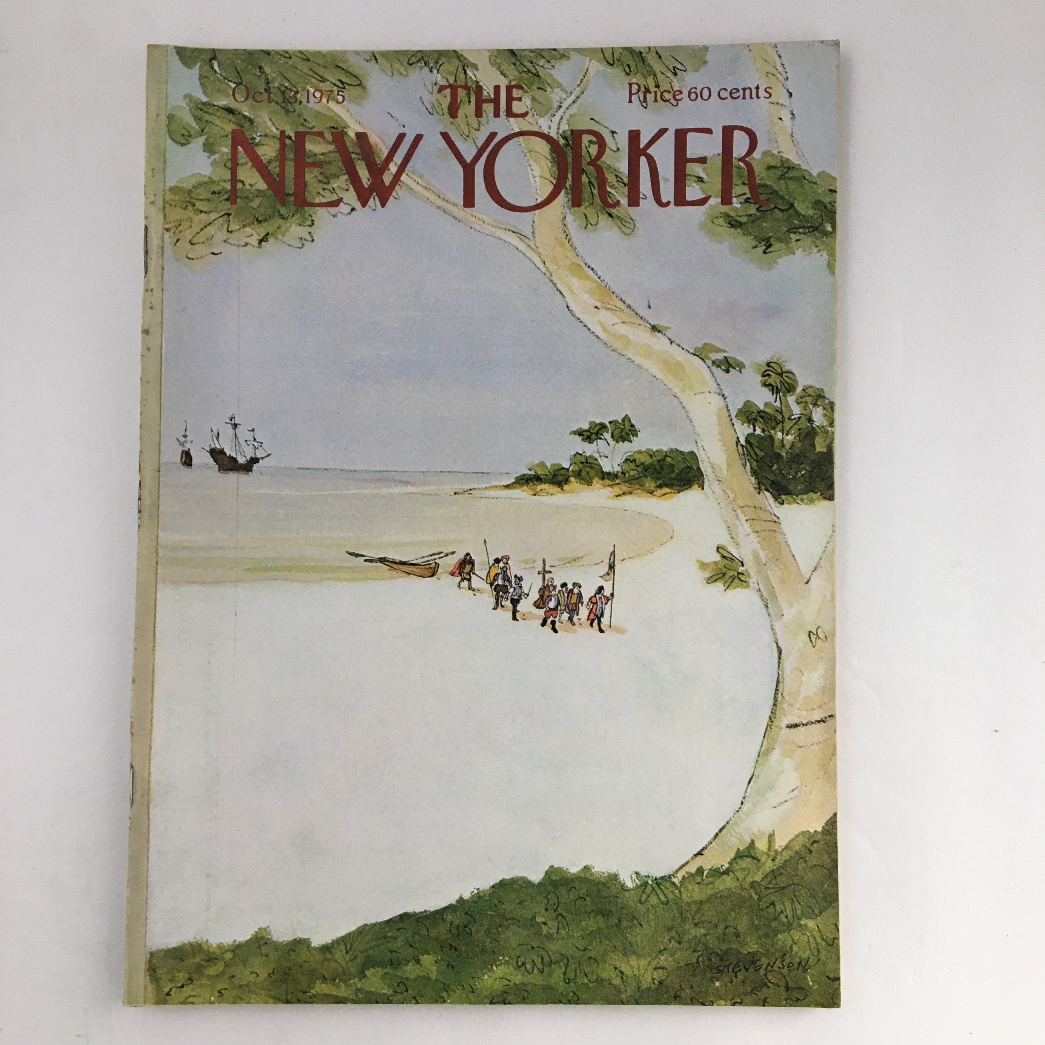 The New Yorker Magazine October 13 1975 The Pirates by James Stevenson No Label