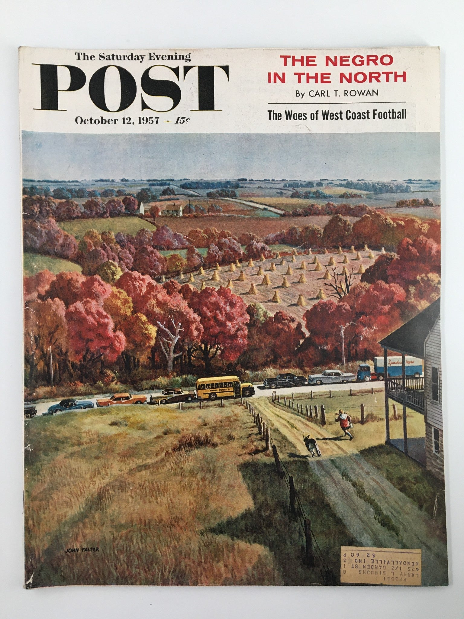 The Saturday Evening Post October 12 1957 The Negro in the North