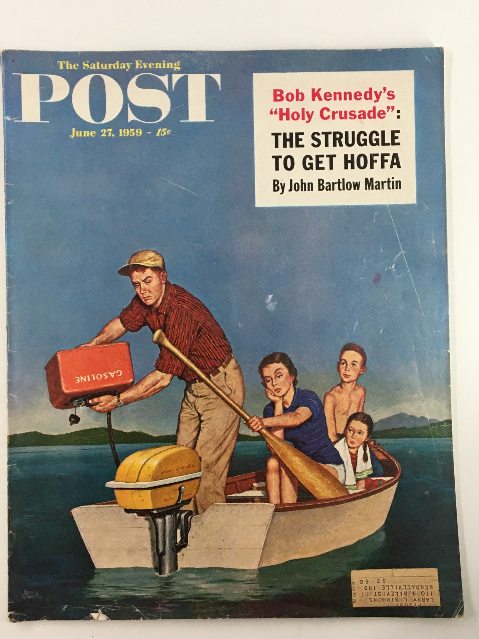 The Saturday Evening Post June 27 1959 The Struggle To Get Hoffa