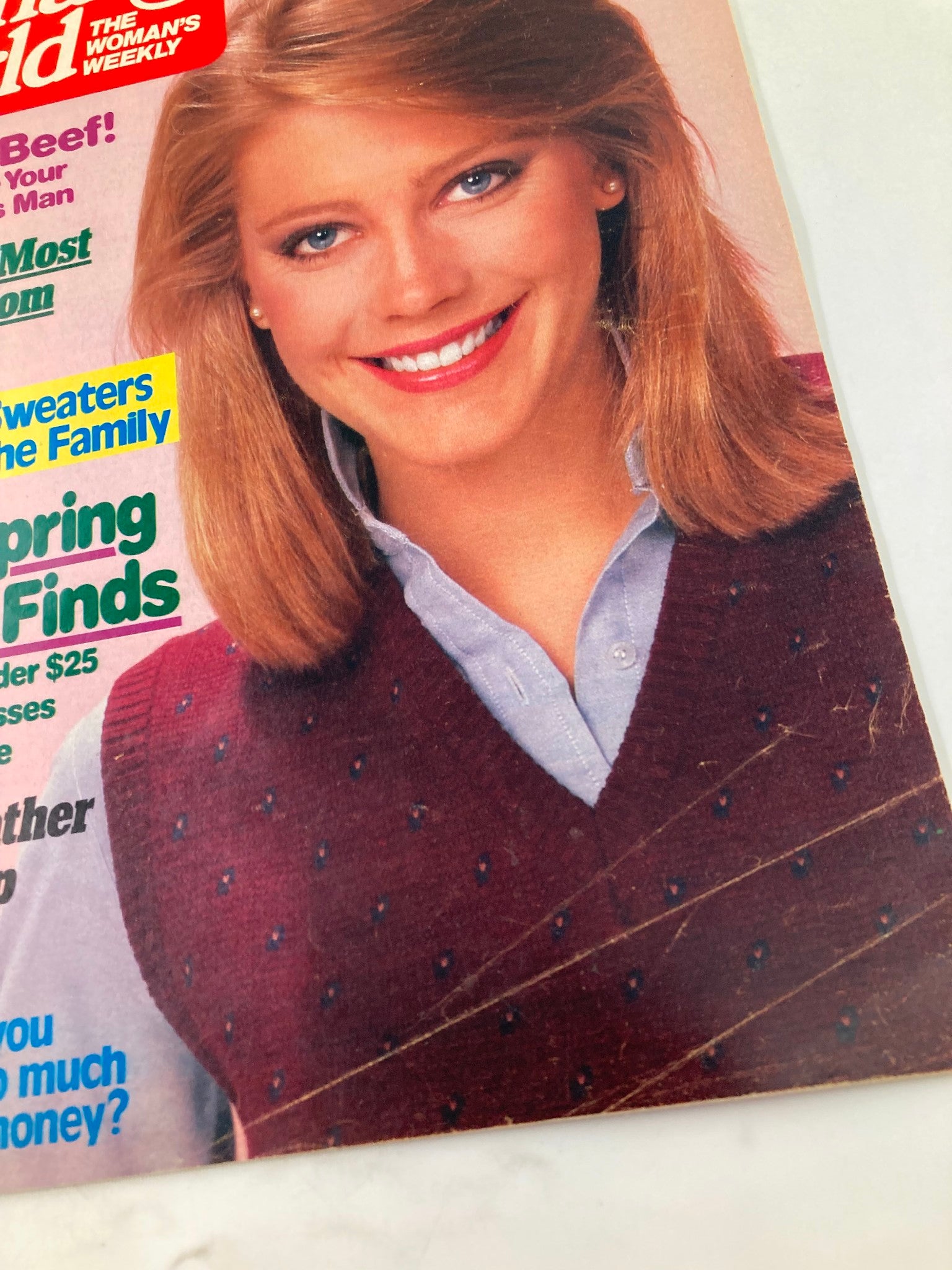 Woman's World Magazine March 5 1985 In Real Life Timmy's Choice No Label