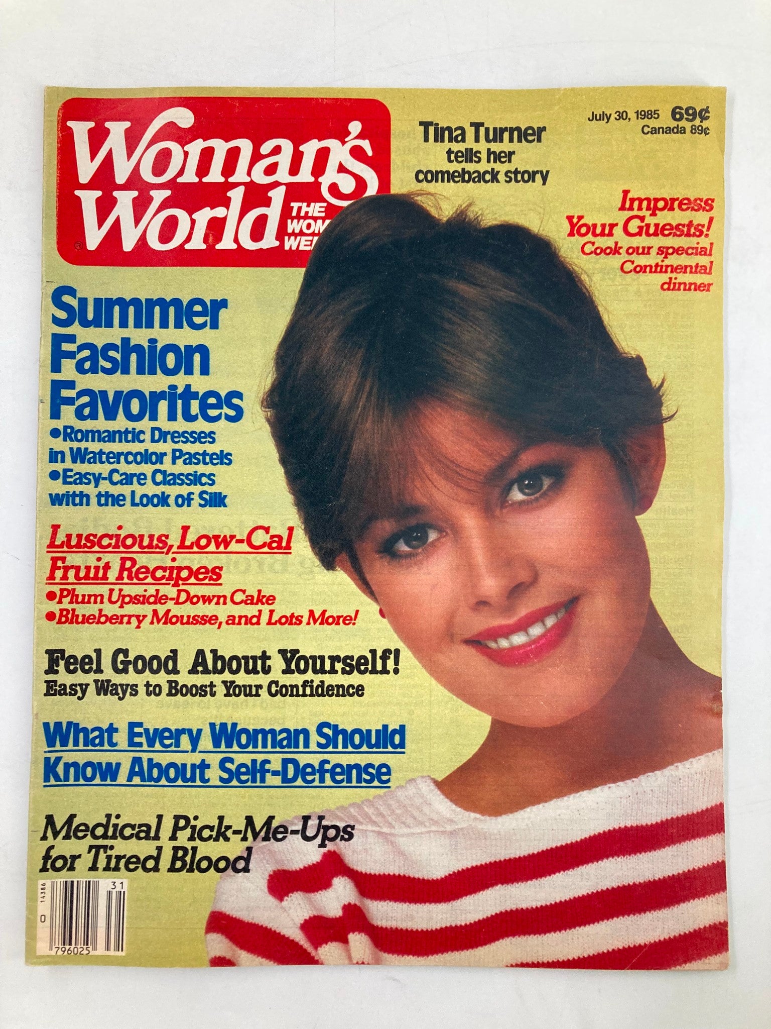 Woman's World Magazine July 30 1985 Our Baby Beat The Odds No Label