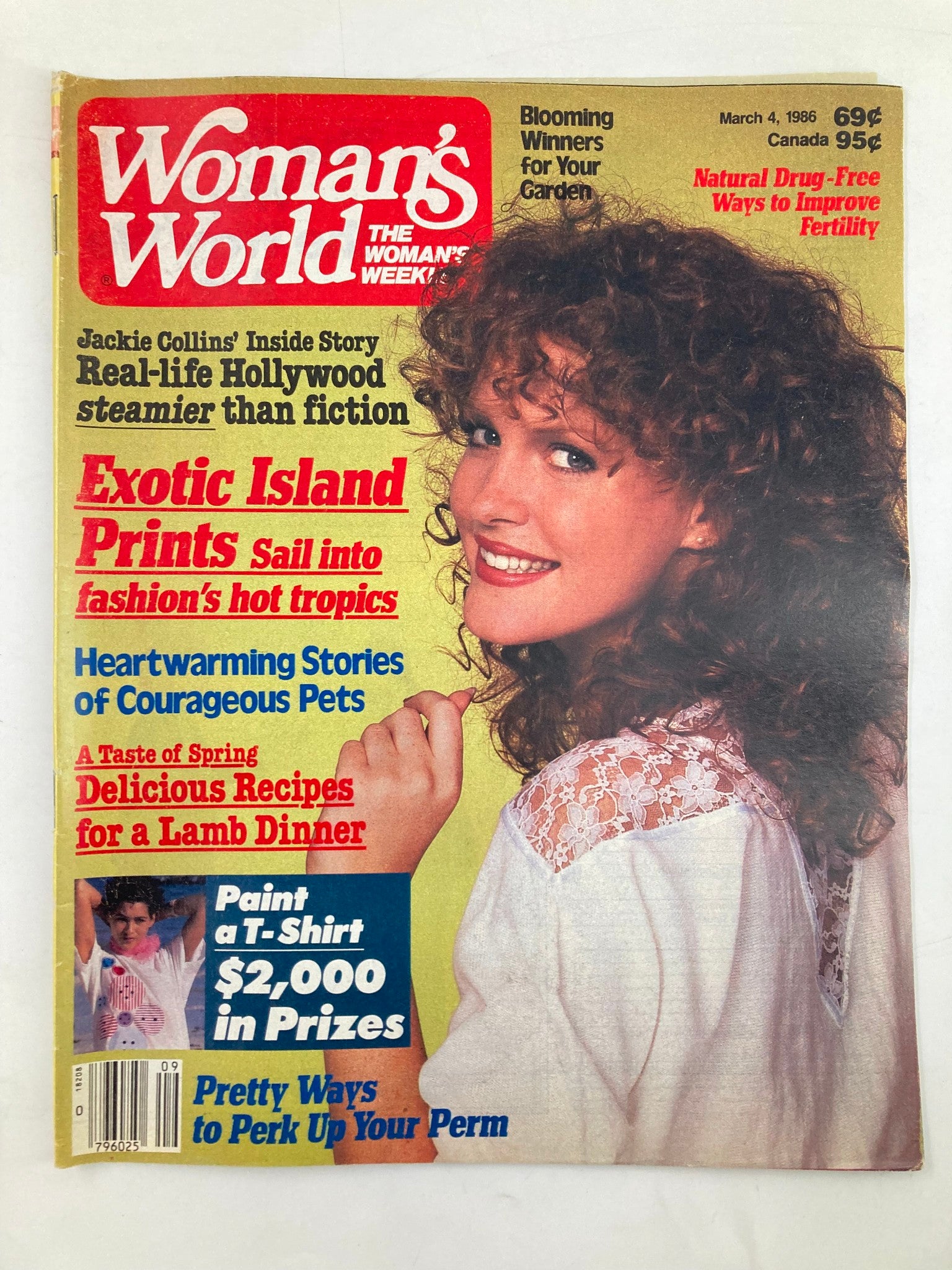 Woman's World Magazine March 4 1986 Exotic Island Prints Hot Topics No Label