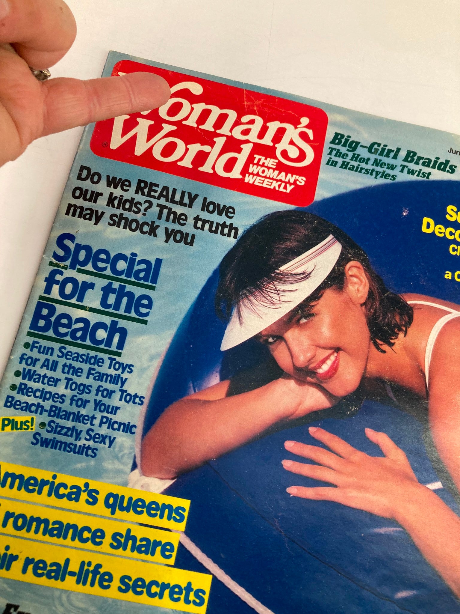 Woman's World Magazine June 25 1985 A Breath of Fresh Air No Label