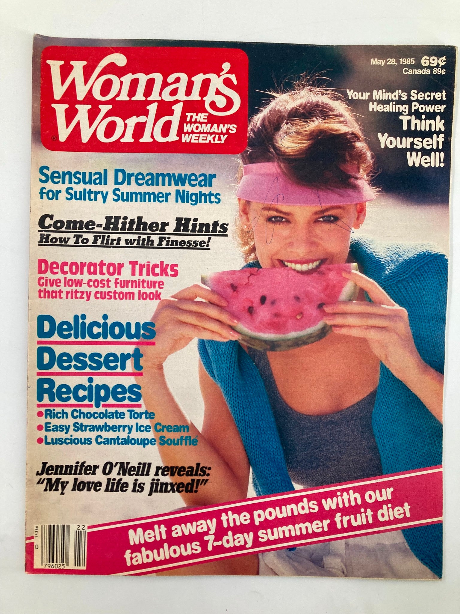 Woman's World Magazine May 28 1985 Your Mind's Secret Healing Power No Label