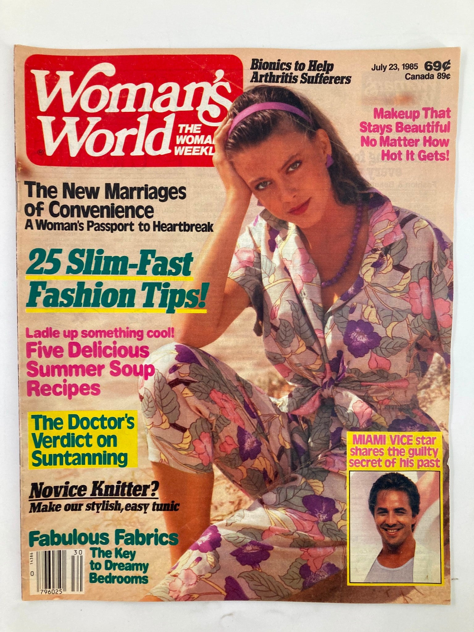 Woman's World Magazine July 23 1985 The New Marriages of Convenience No Label