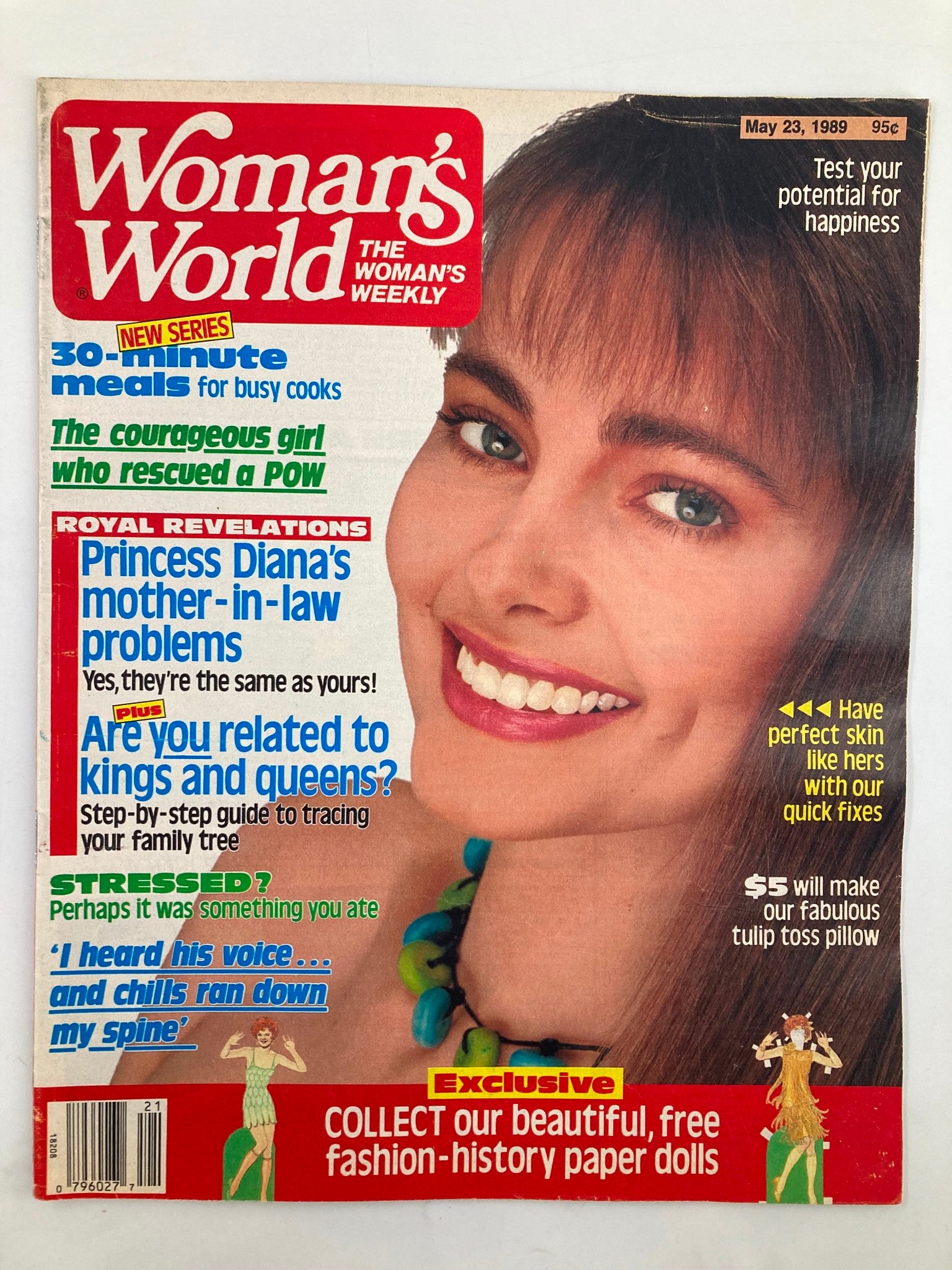 Woman's World Magazine May 23 1989 Princess Diana's Problem No Label