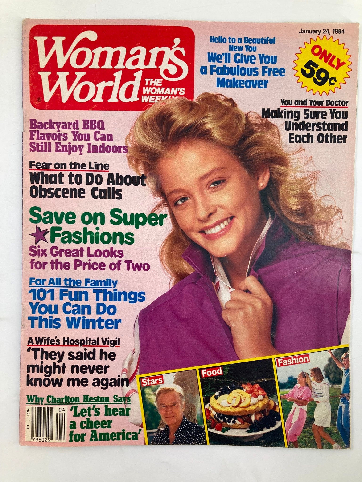 Woman's World Magazine January 24 1984 Is Chivalry Out of Date? No Label