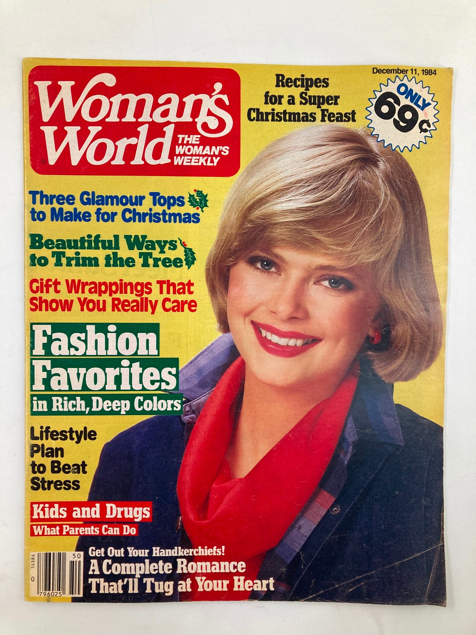 Woman's World Magazine December 11 1984 Beautiful Ways To Trim the Tree No Label