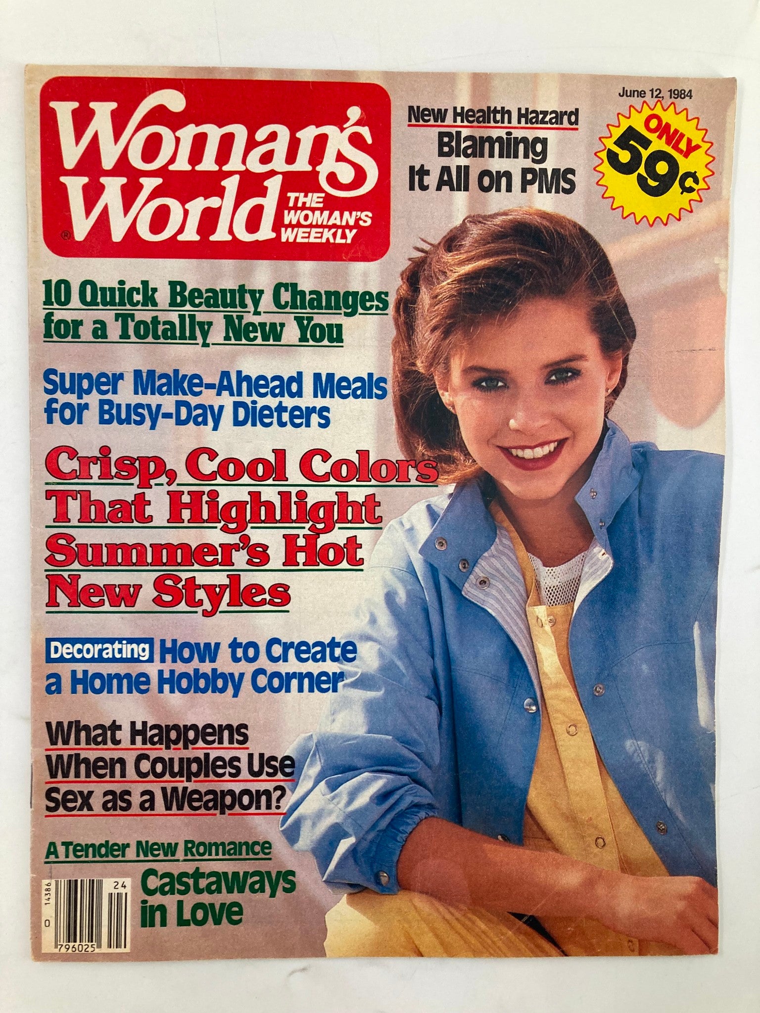 Woman's World Magazine June 12 1984 Blaming It All On PMS No Label