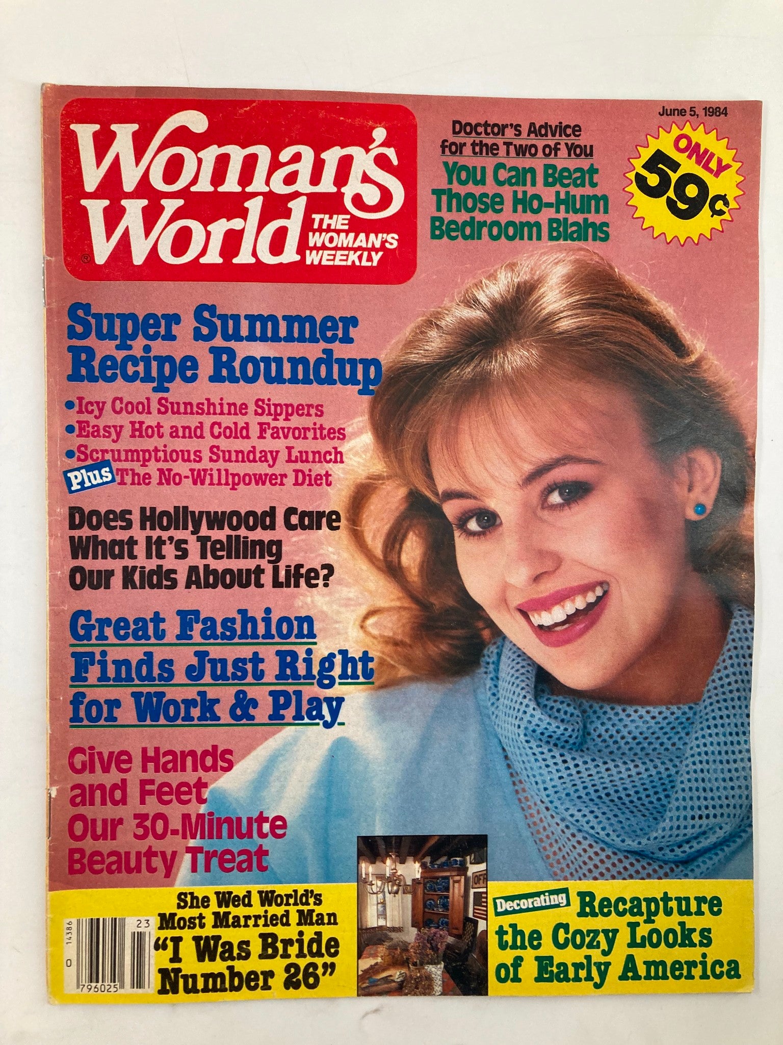 Woman's World Magazine June 5 1984 An Eye on the Stars No Label