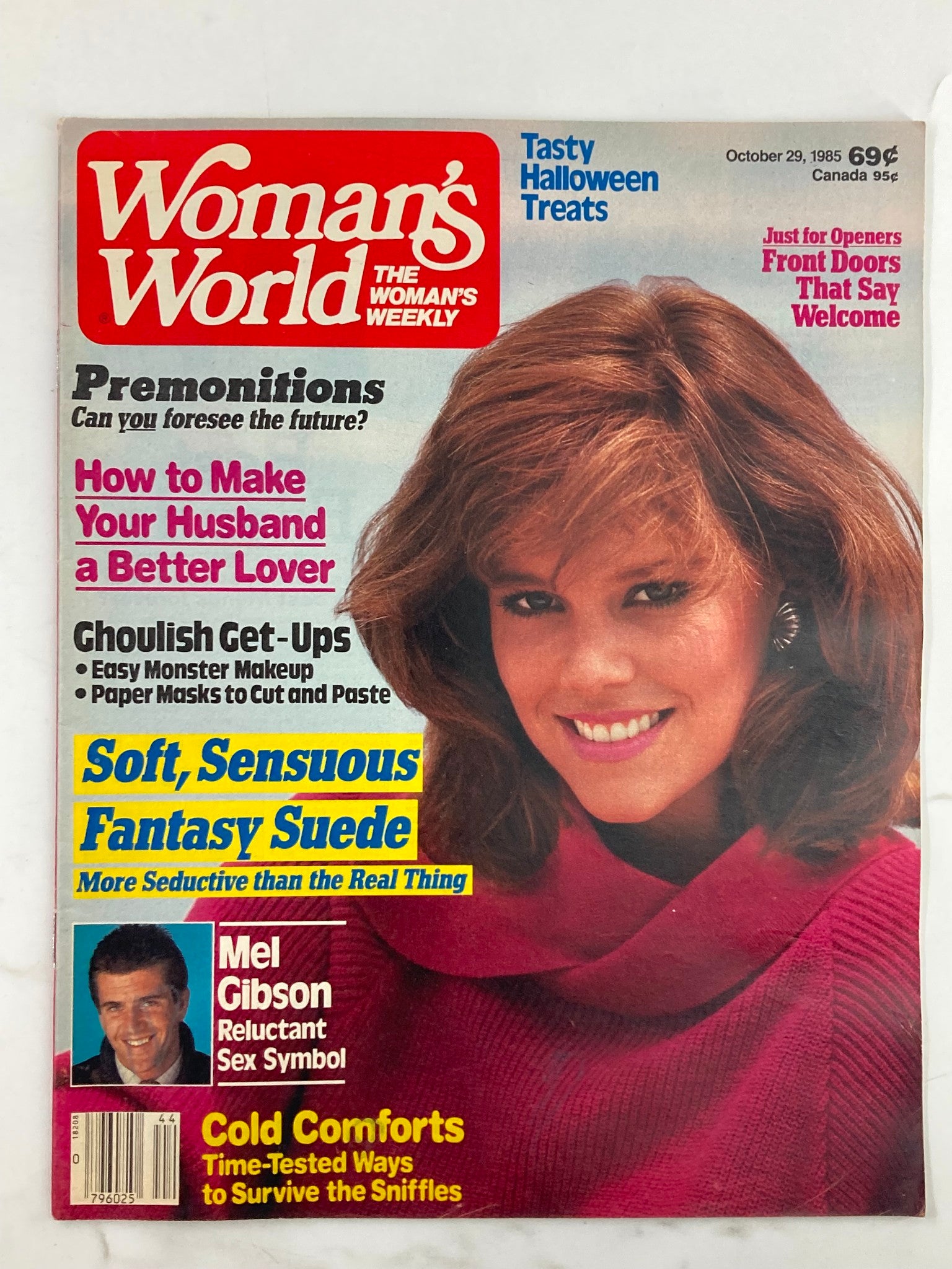 Woman's World Magazine October 29 1985 Mel Gibson is a Sex Symbol No Label