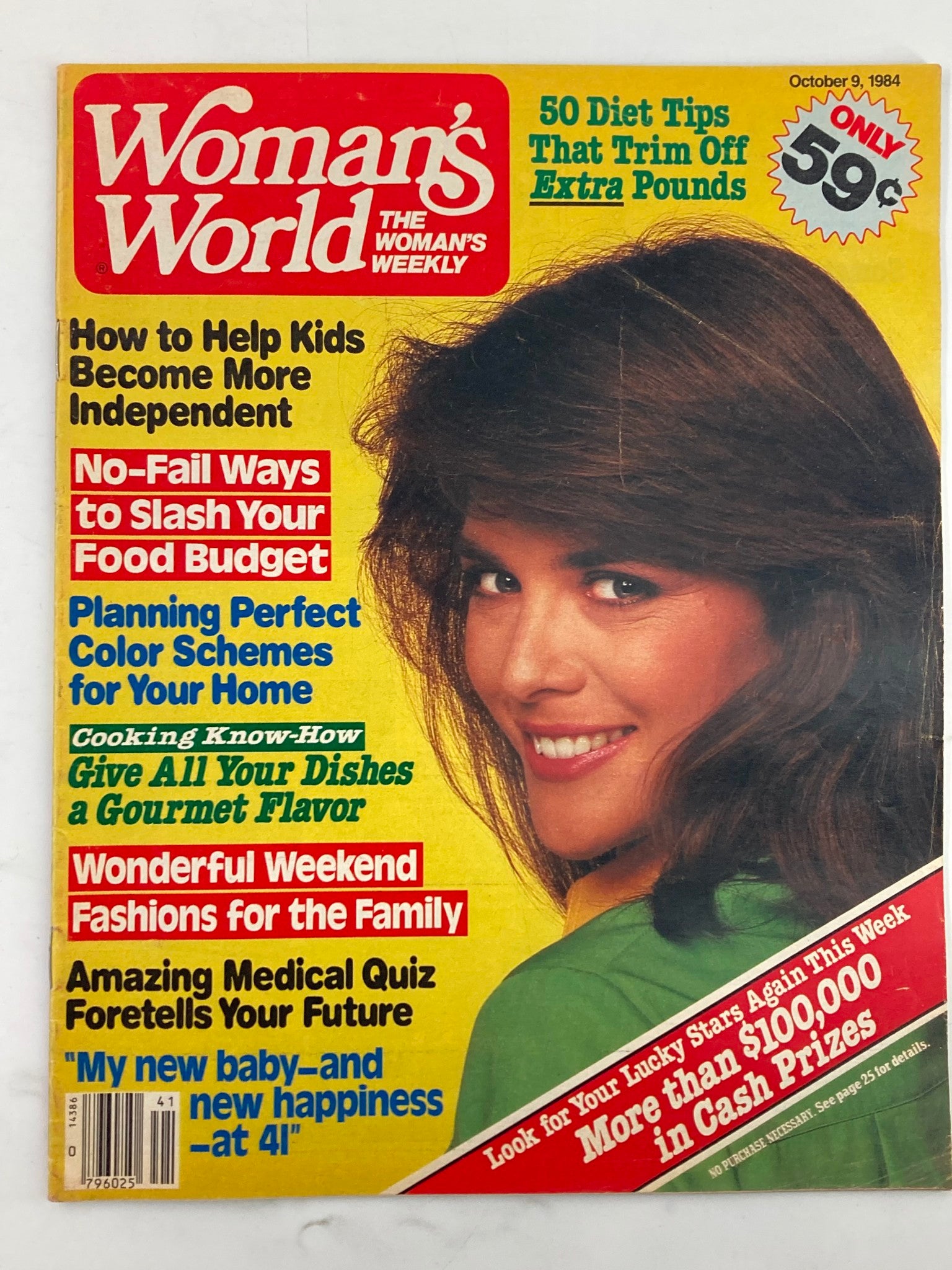 Woman's World Magazine October 9 1984 The Grifiron Girls No Label