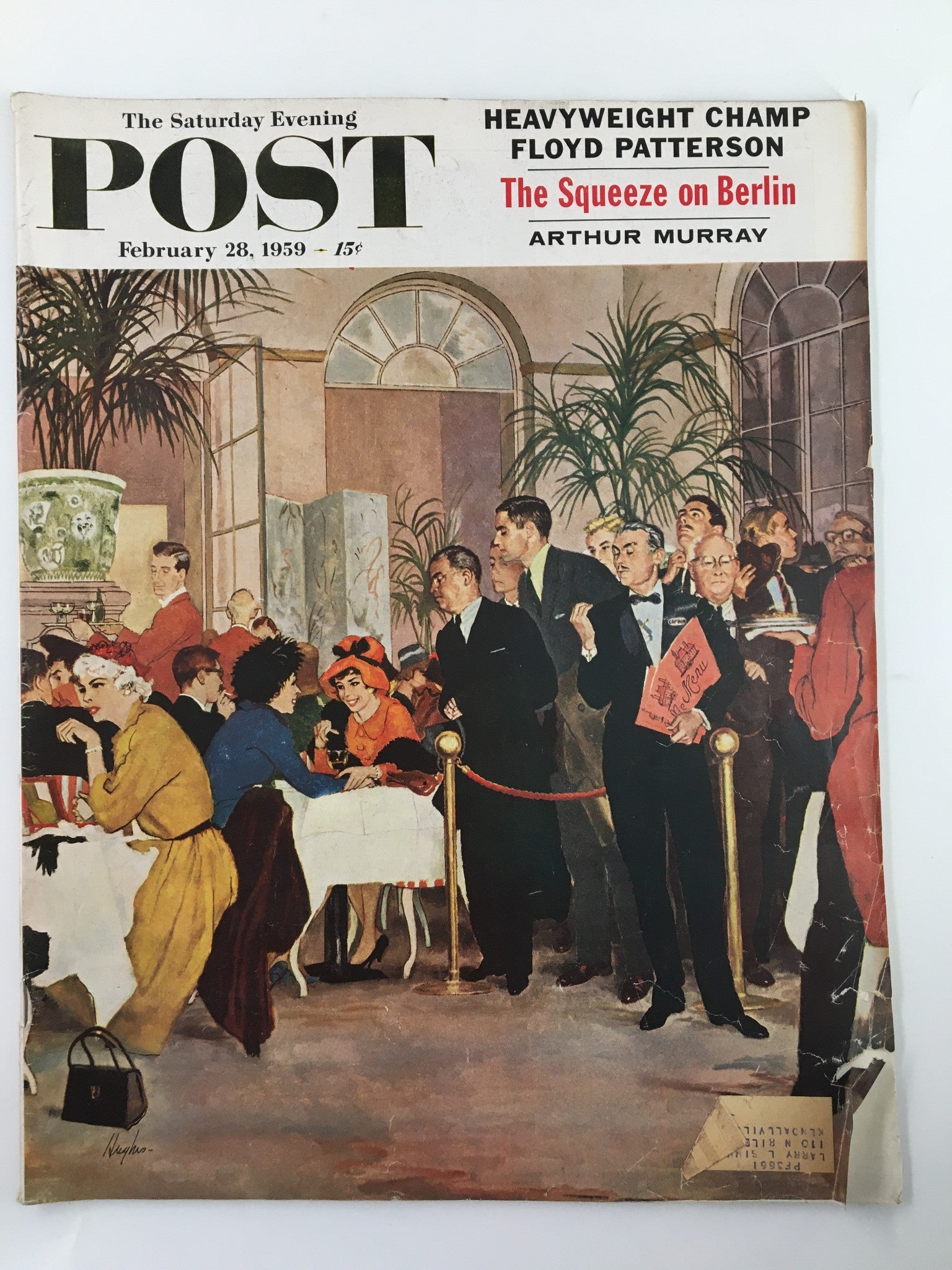 The Saturday Evening Post February 28 1959 Heavyweight Champ Floyd Patterson