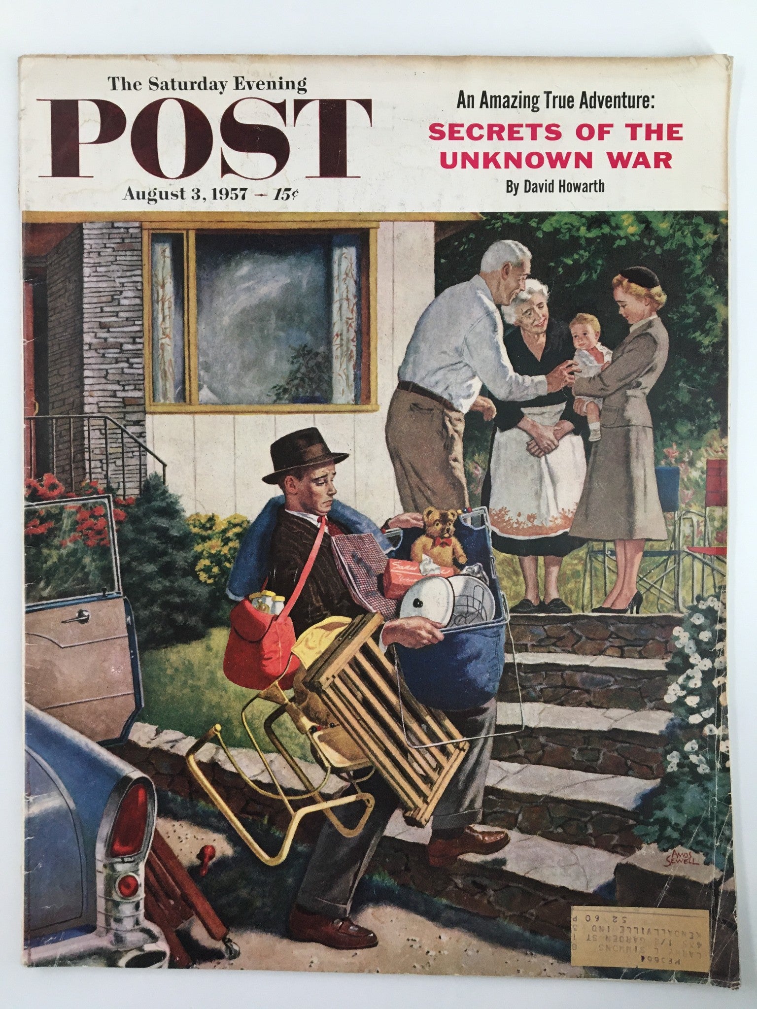 The Saturday Evening Post August 3 1957 Secrets of the Unknown War