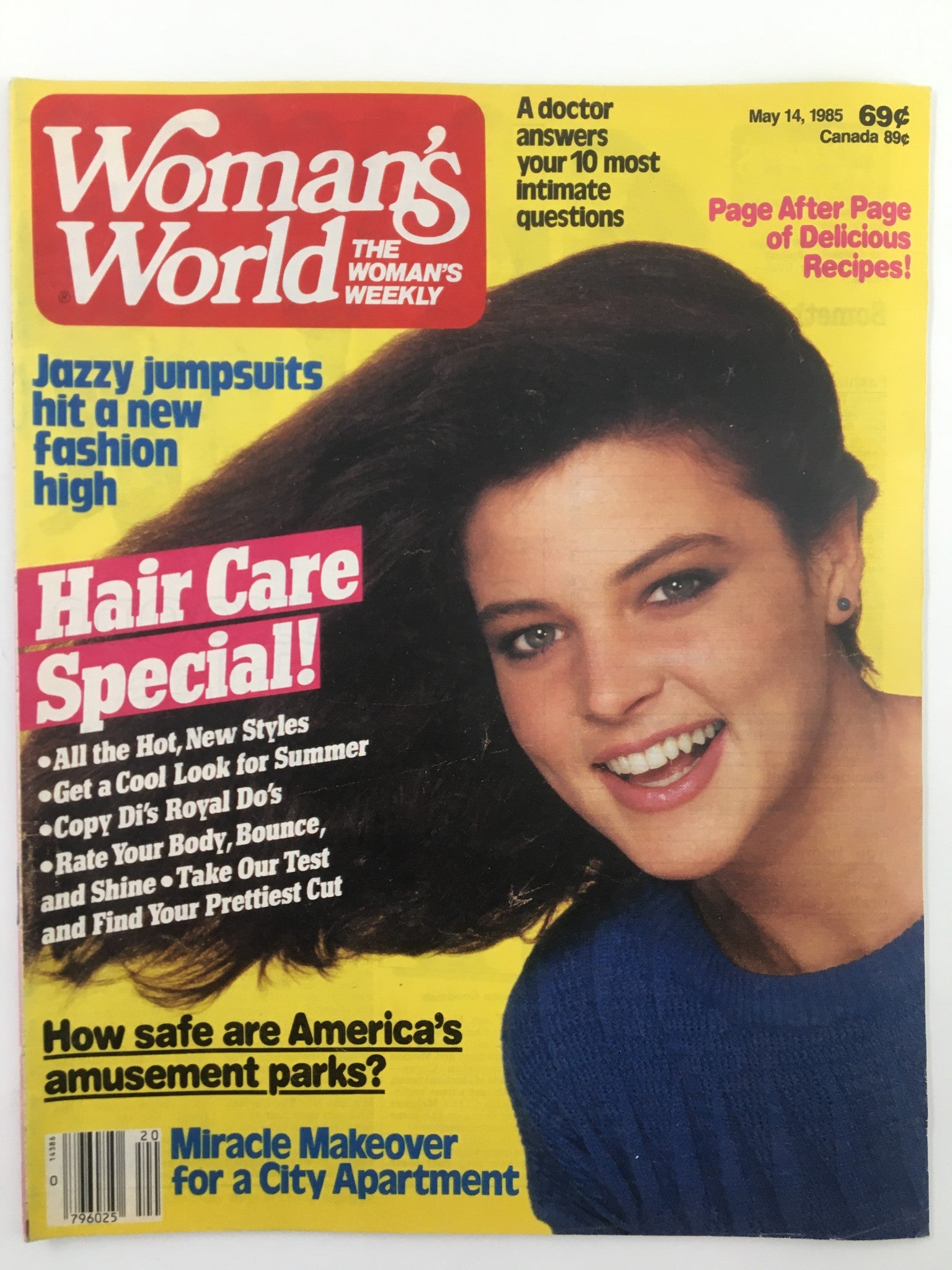 Woman's World Magazine May 14 1985 Miracle Makeover for City Apartment No Label