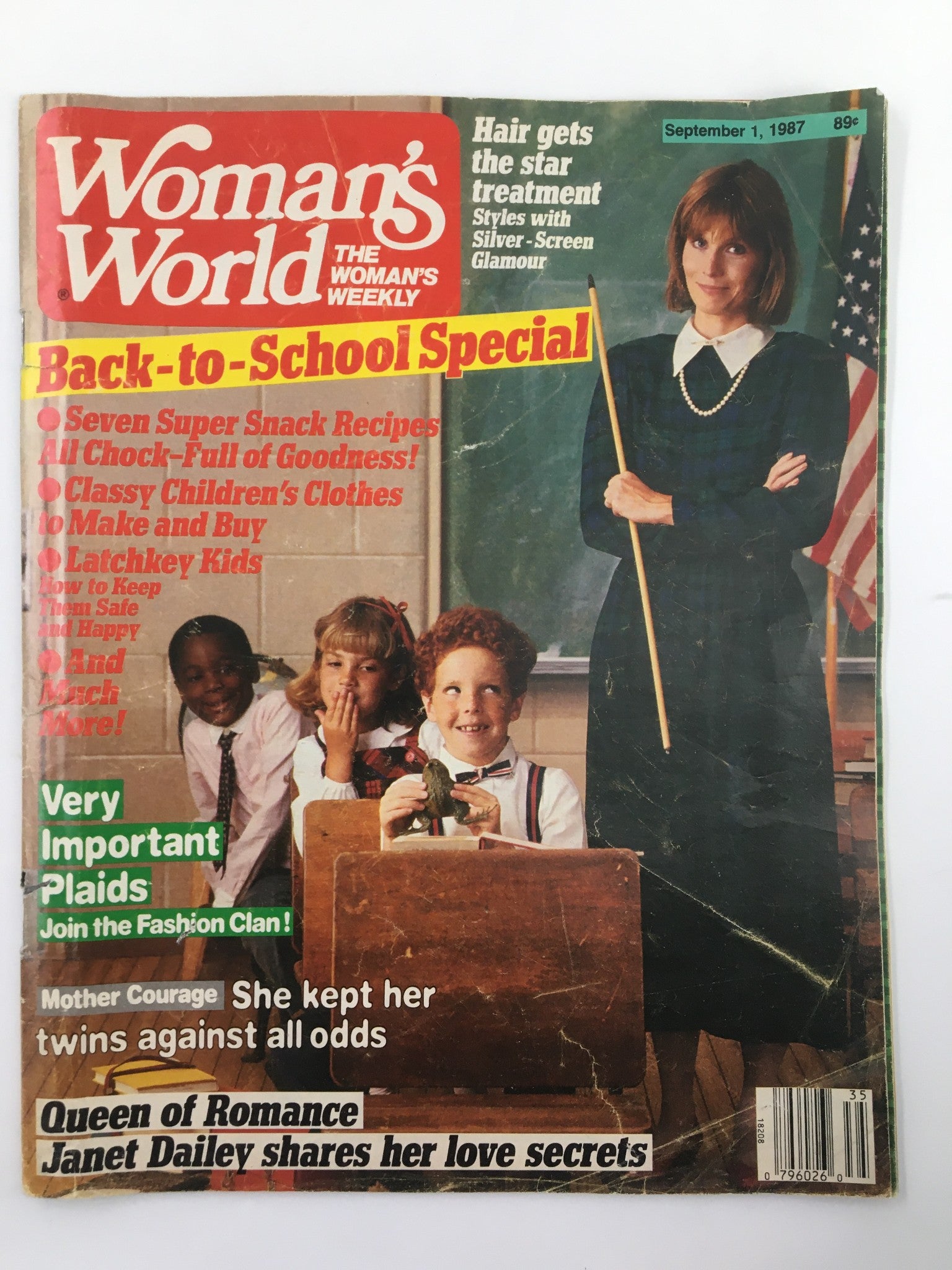 Woman's World Magazine September 1 1987 Janet Dailey Queen of Romance No Label