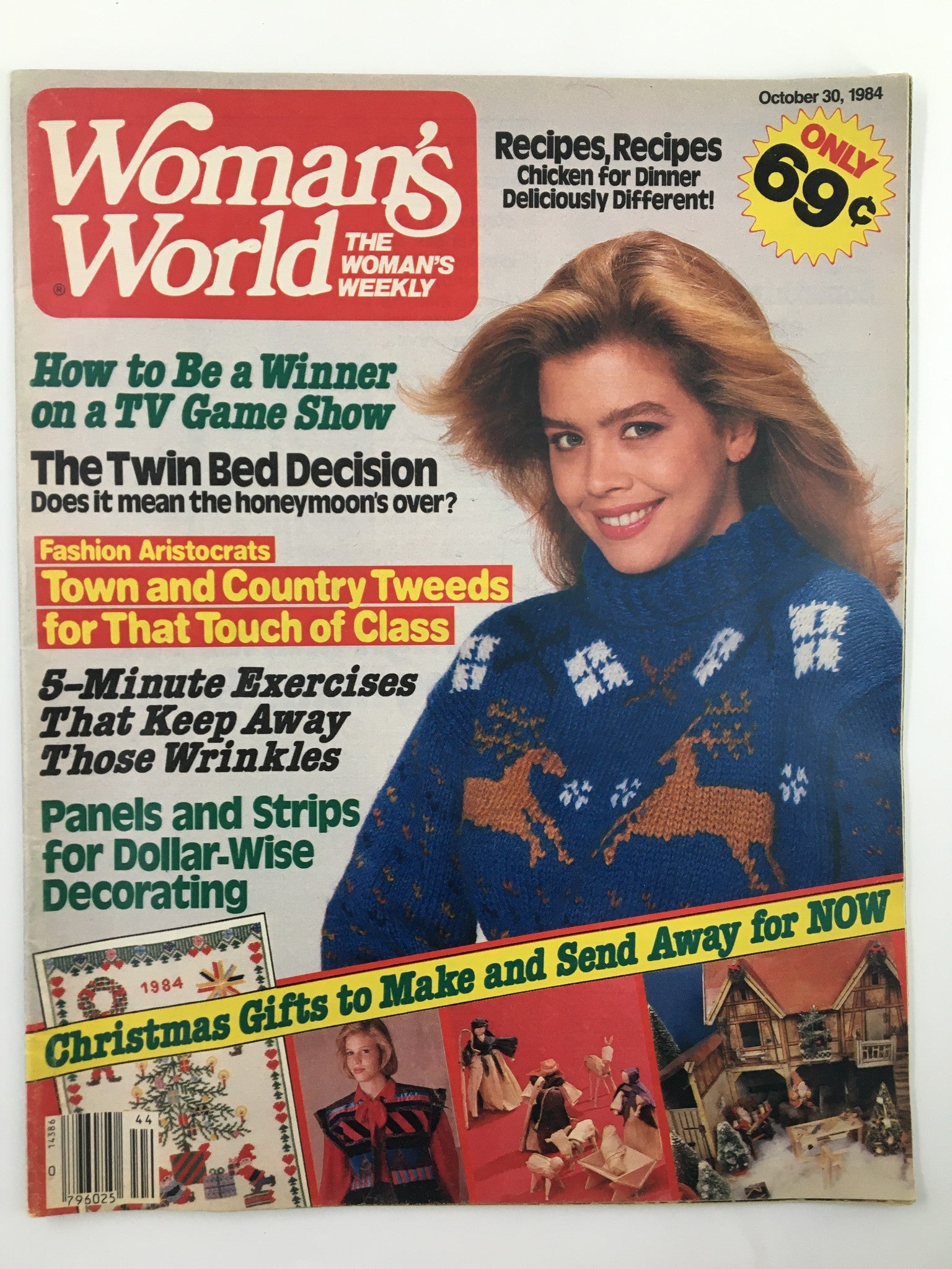 Woman's World Magazine October 30 1984 Panels Strips Dollar-Wise Decor No Label