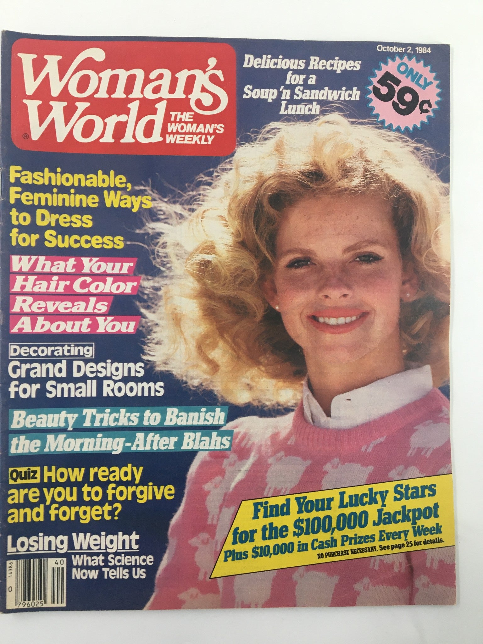 Woman's World Magazine October 2 1984 Designed to Scale No Label