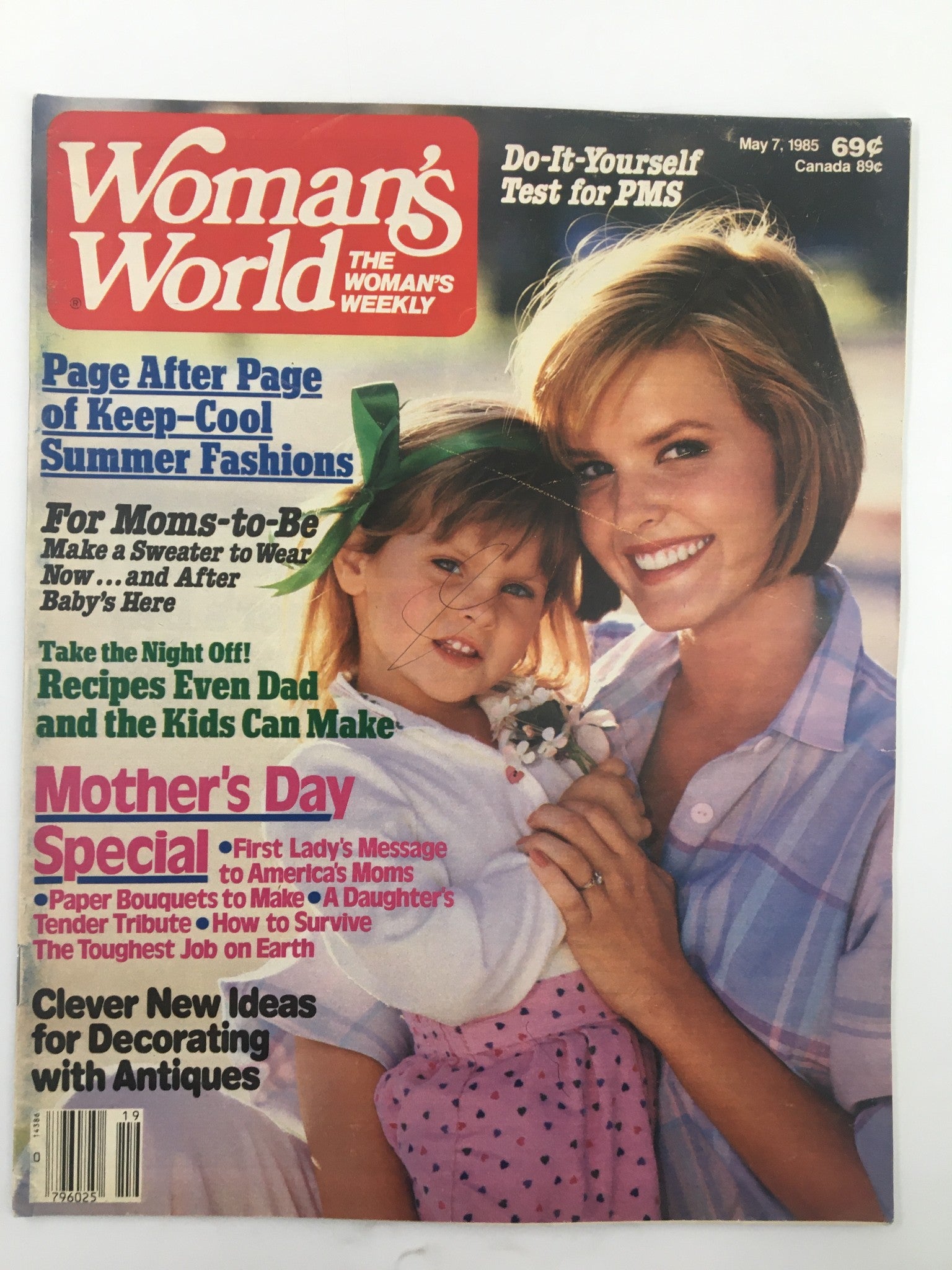 Woman's World Magazine May 7 1985 A Daughter's Tender Tribute No Label