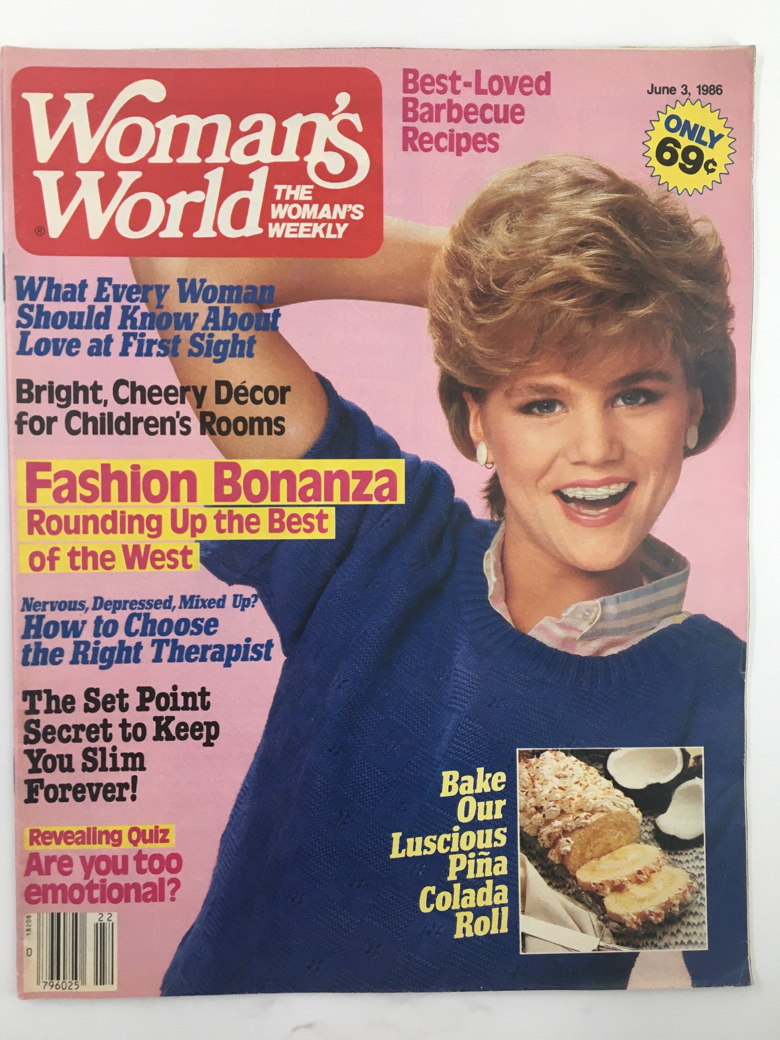 Woman's World Magazine June 3 1986 Best-Loved Barbecue Recipes No Label