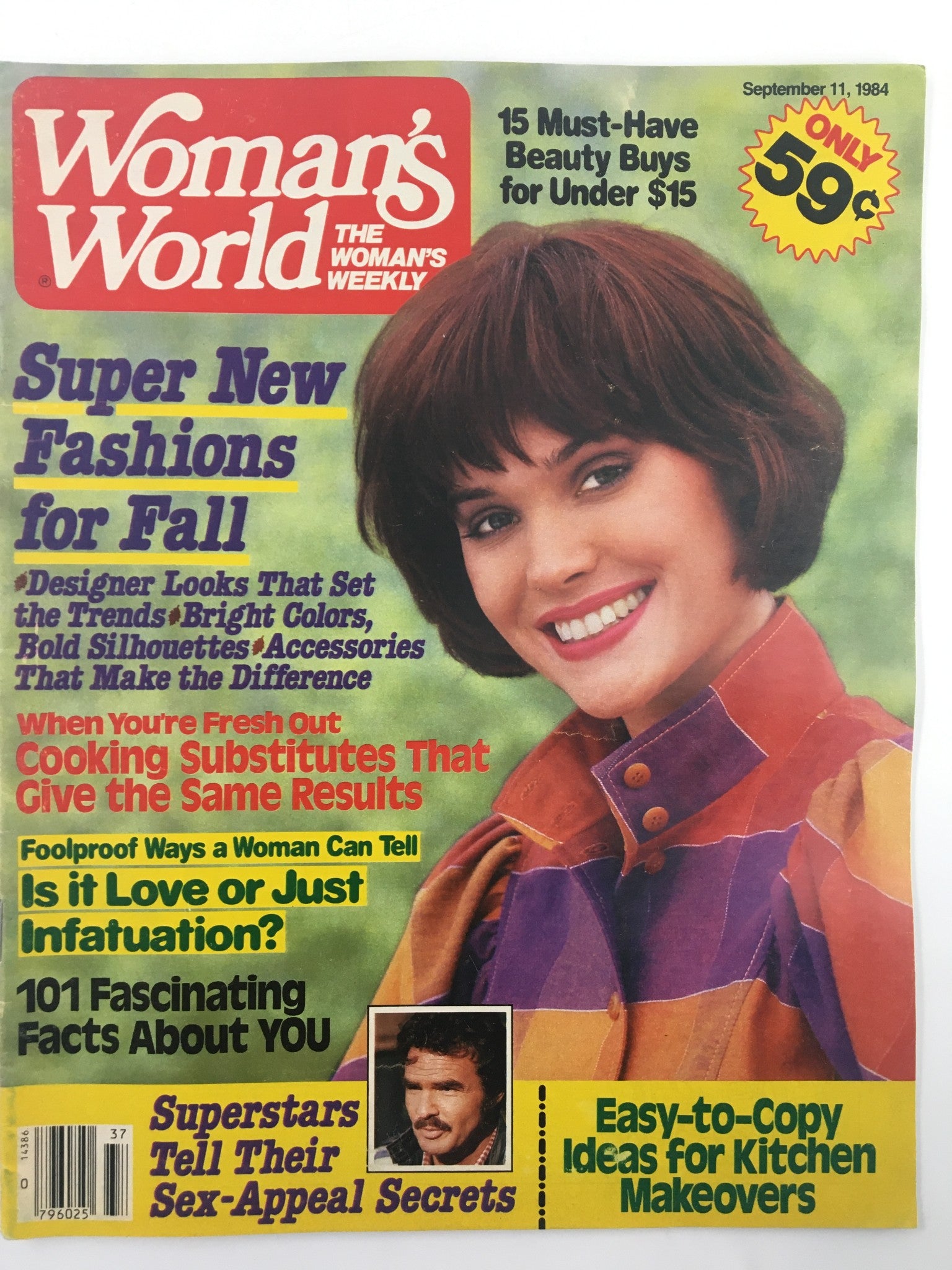 Woman's World Magazine September 11 1984 Is It Love or Just Infatuation No Label