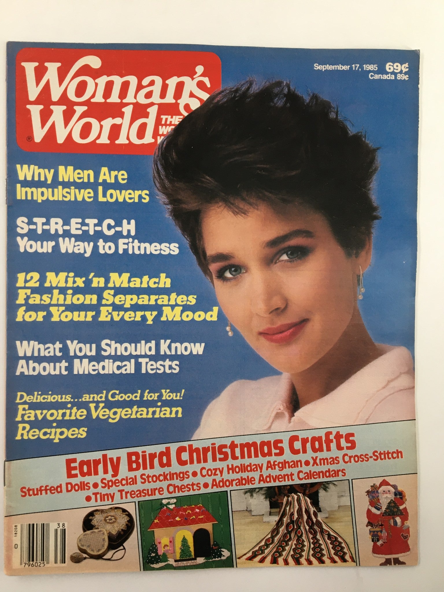 Woman's World Magazine September 17 1985 Why Men Are Impulsive Lovers No Label