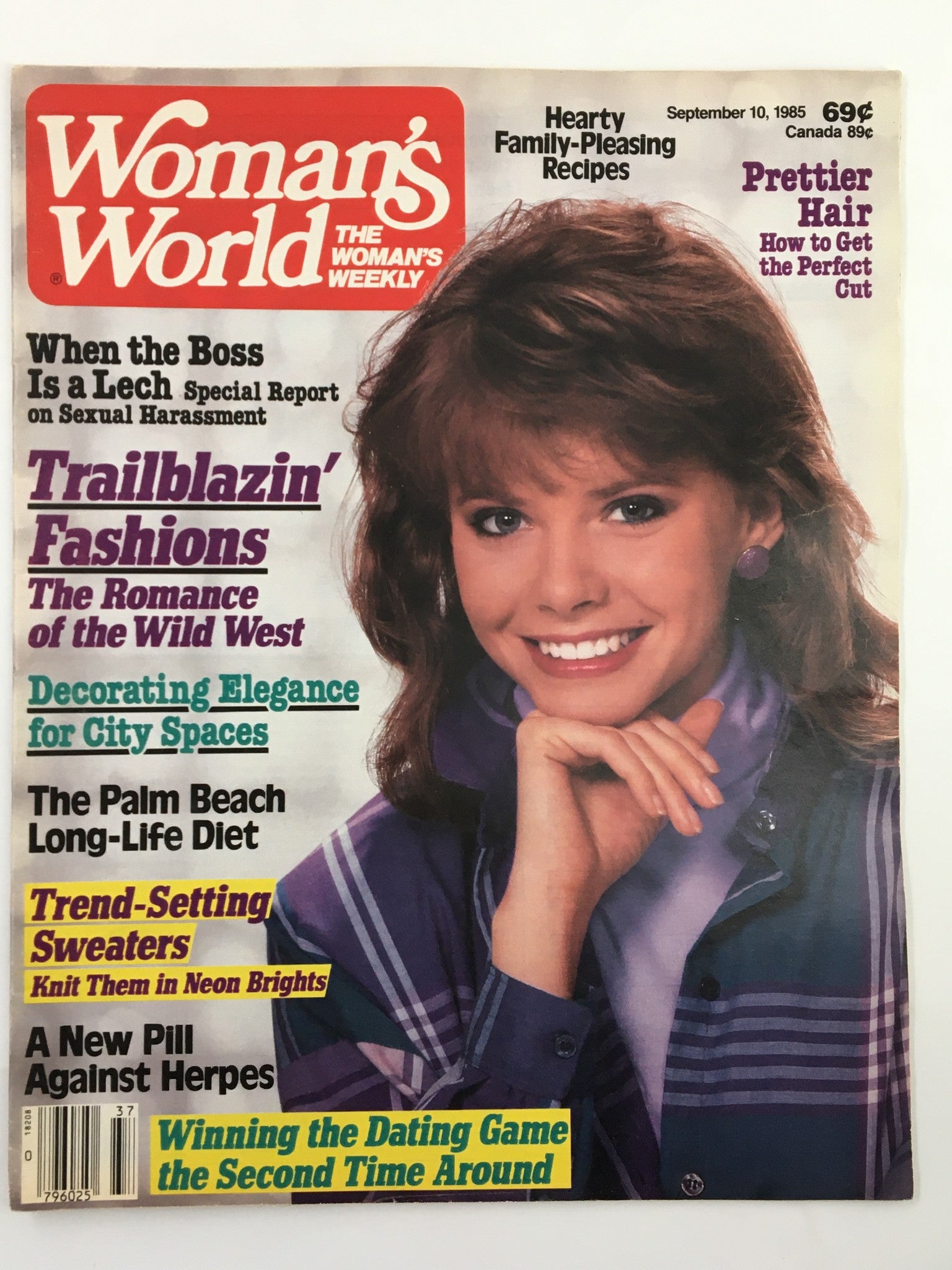 Woman's World Magazine September 10 1985 When The Boss Is a Lech No Label