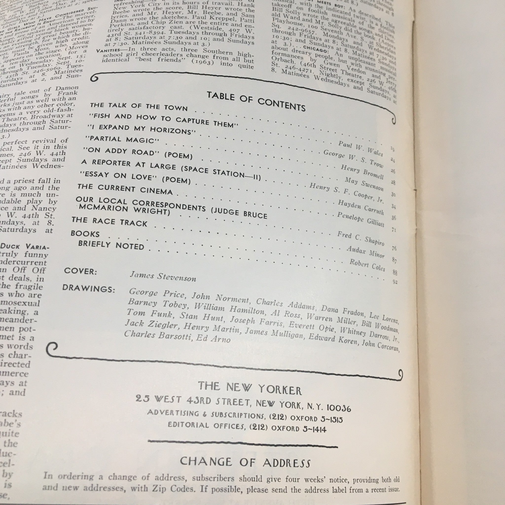 The New Yorker Magazine September 6 1976 Flowcharts & a Man by James Stevenson