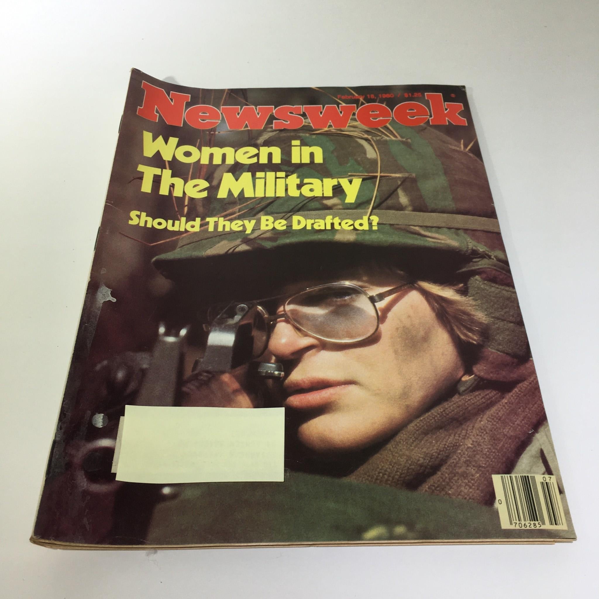 VTG Newsweek Magazine February 18 1980 - Women In The Military