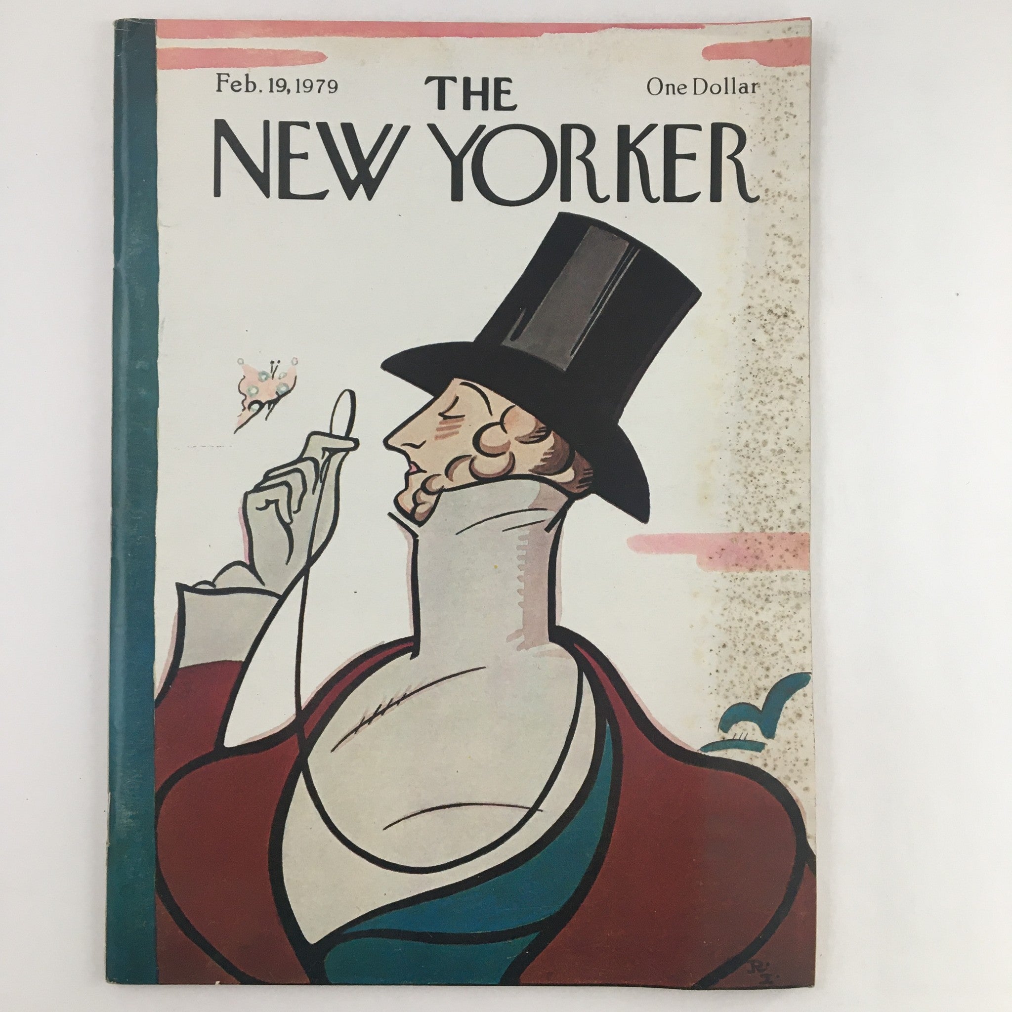 The New Yorker Magazine February 19 1979 Full Cover by Rea Irvin No Label