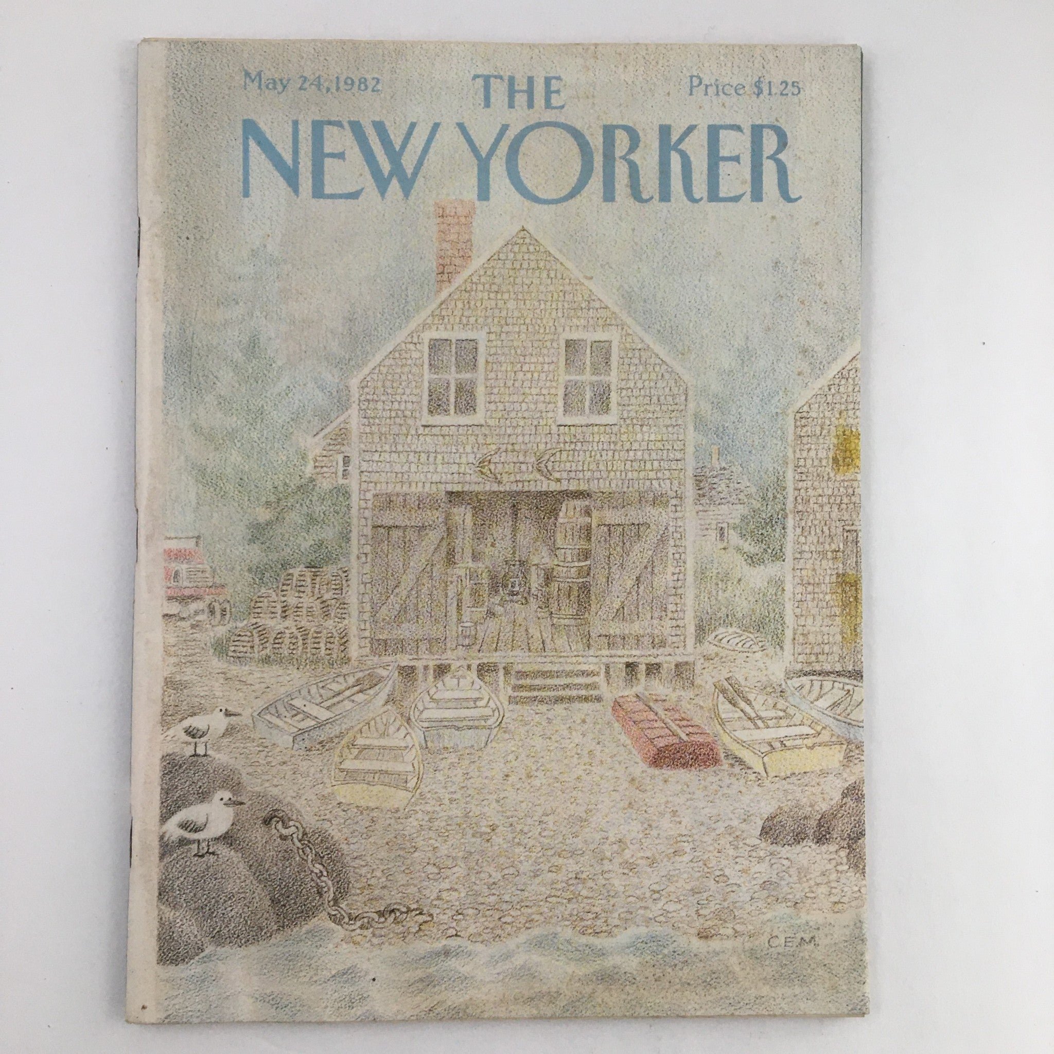 The New Yorker Magazine May 24 1982 Barrel House by Charles E. Martin No Label